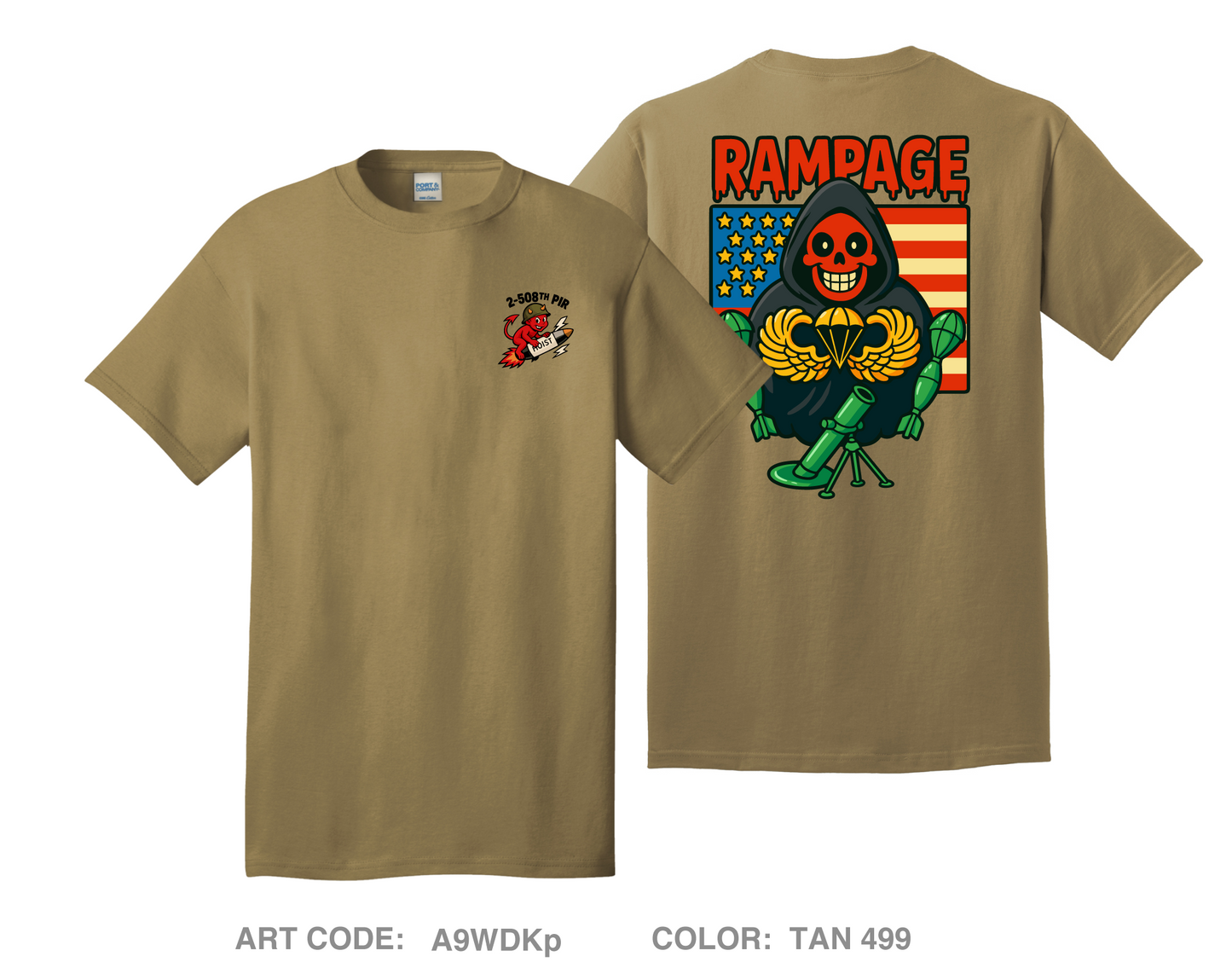 2-508 PIR Comfort Unisex Cotton SS Tee - A9WDKp