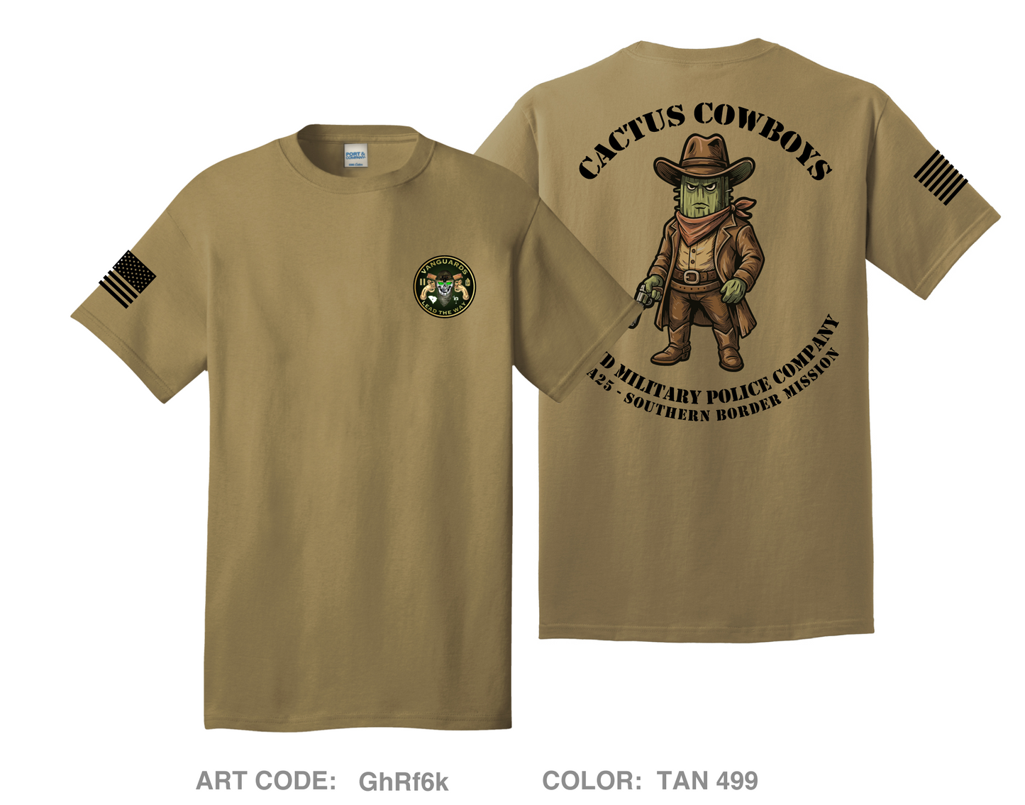 132nd Military Police Company - Foot Patrol Comfort Unisex Cotton SS Tee - GhRf6k