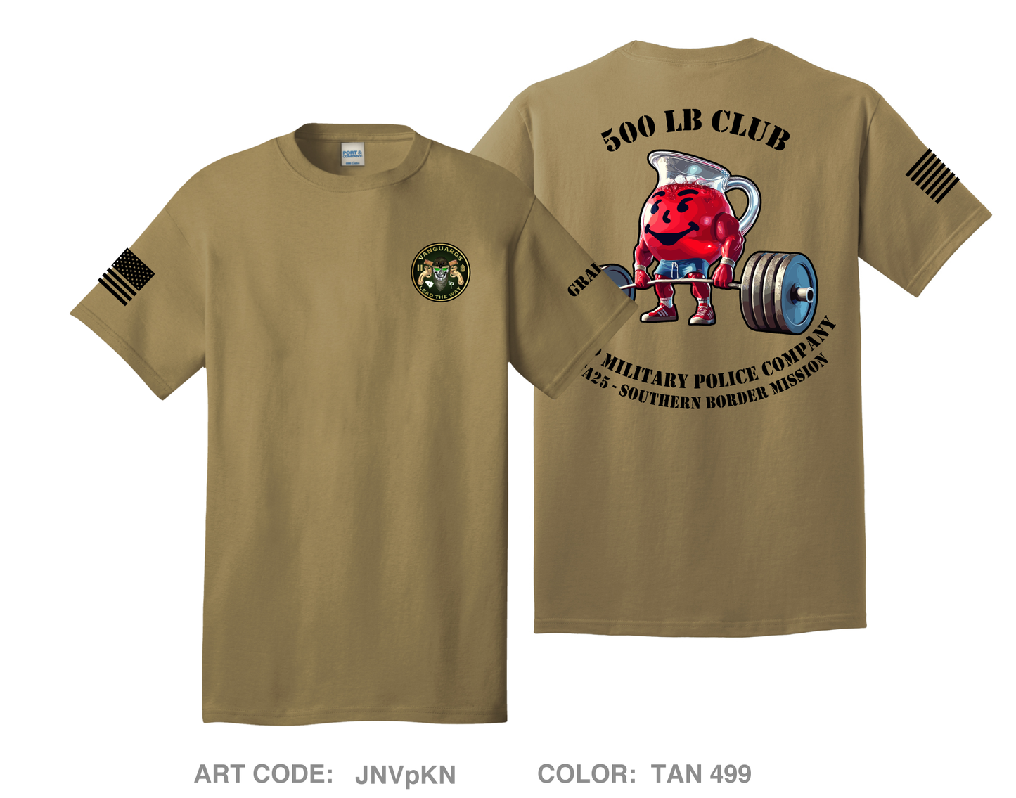 132nd Military Police Company Comfort Unisex Cotton SS Tee - JNVpKN