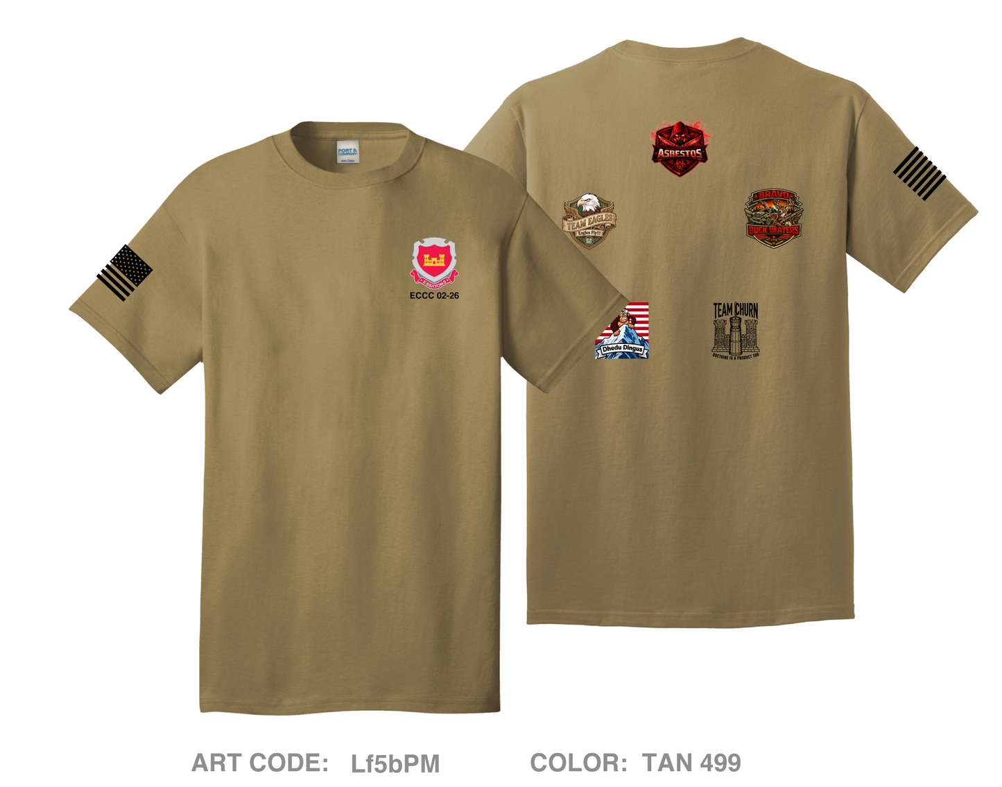 Team A 02-26 Comfort Unisex Cotton SS Tee - Lf5bPM