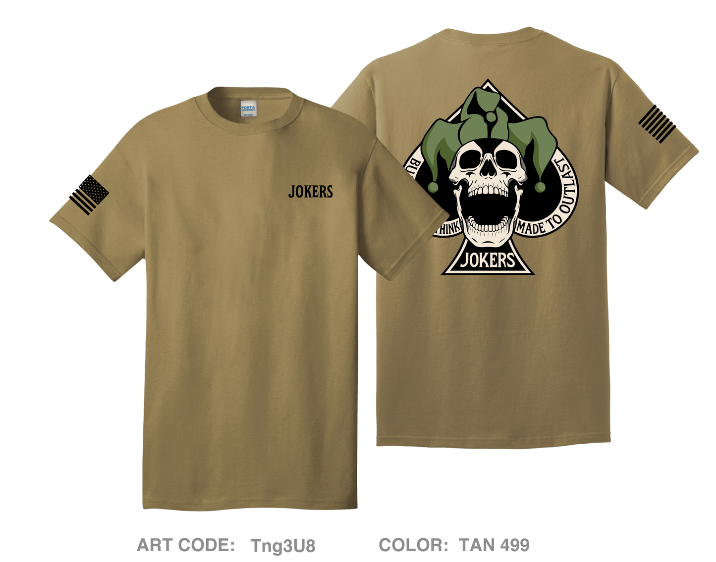 Jokers Comfort Unisex Cotton SS Tee - Tng3U8