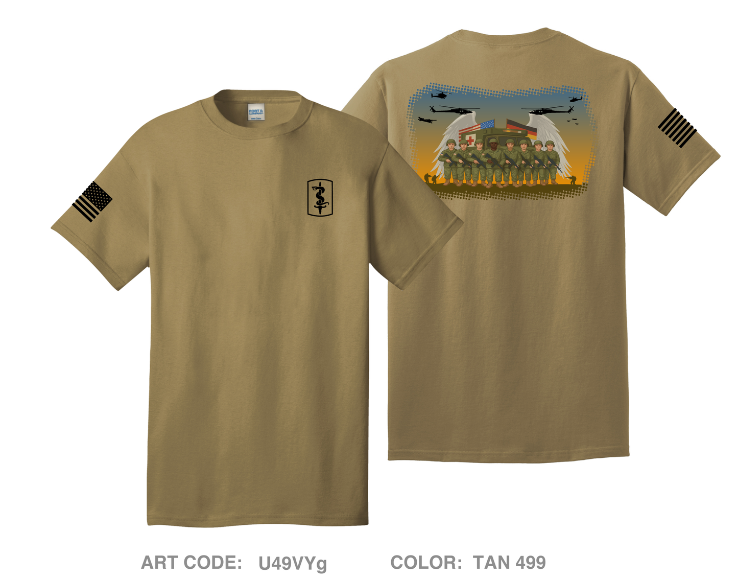 557th MCAS EVAC PLT Comfort Unisex Cotton SS Tee - U49VYg