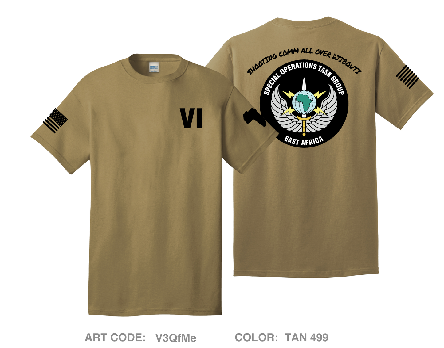 SOTG-EA-A6 Comfort Unisex Cotton SS Tee - V3QfMe