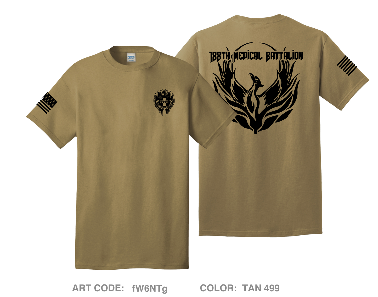 188 MED BN Fundraising Collection Comfort Unisex Cotton SS Tee - fW6NTg