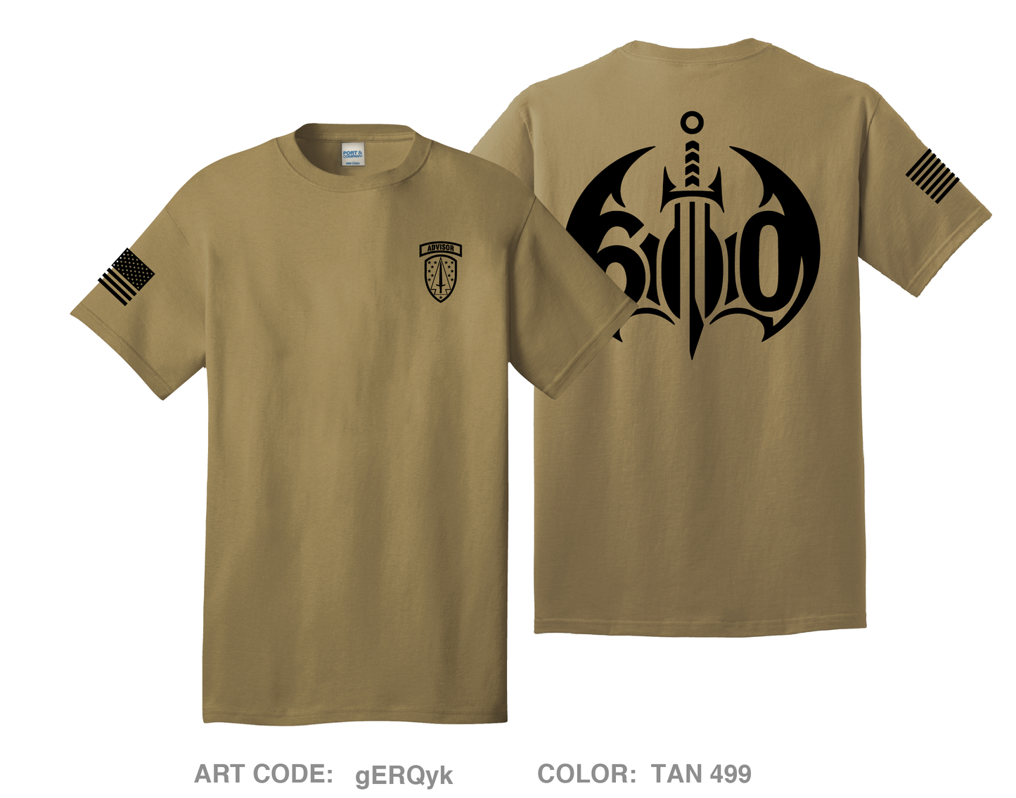 Bat 600 54th SFAB Comfort Unisex Cotton SS Tee - gERQyk
