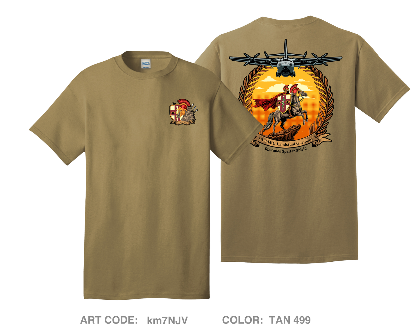 7459TH MED FWD DET 1 Comfort Unisex Cotton SS Tee - km7NJV
