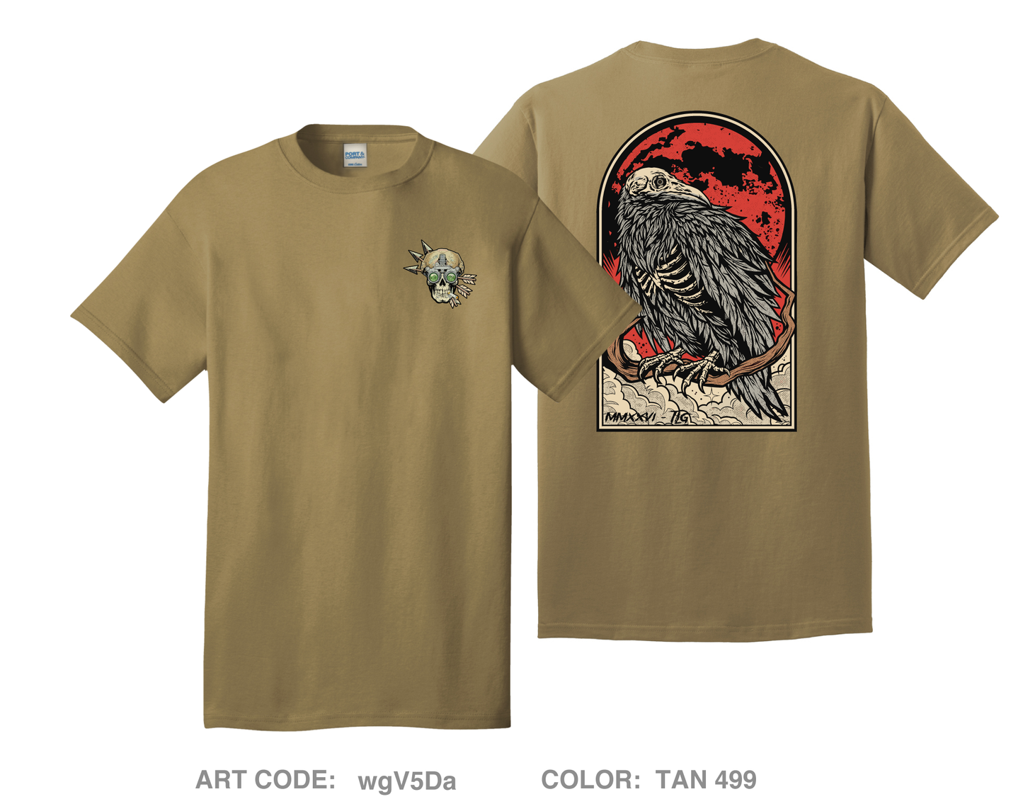 Trench Line Gear Comfort Unisex Cotton SS Tee - wgV5Da