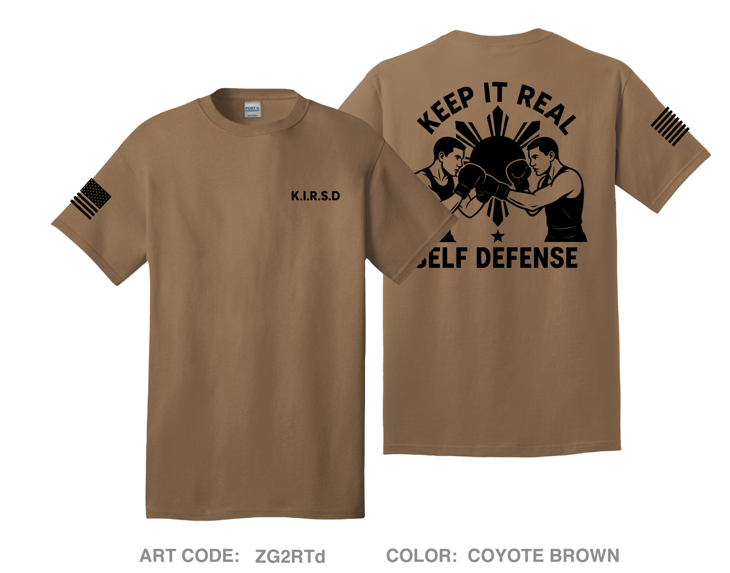 Keep It Real Self Defense Comfort Unisex Cotton SS Tee - ZG2RTd