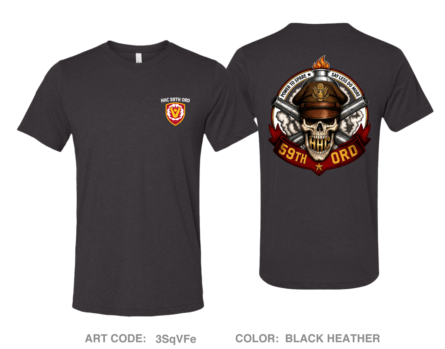 59th ORD BDE Comfort Unisex Triblend SS Tee - 3SqVFe