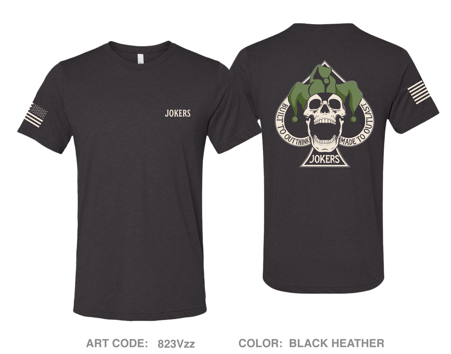 Jokers Comfort Unisex Triblend SS Tee - 823Vzz