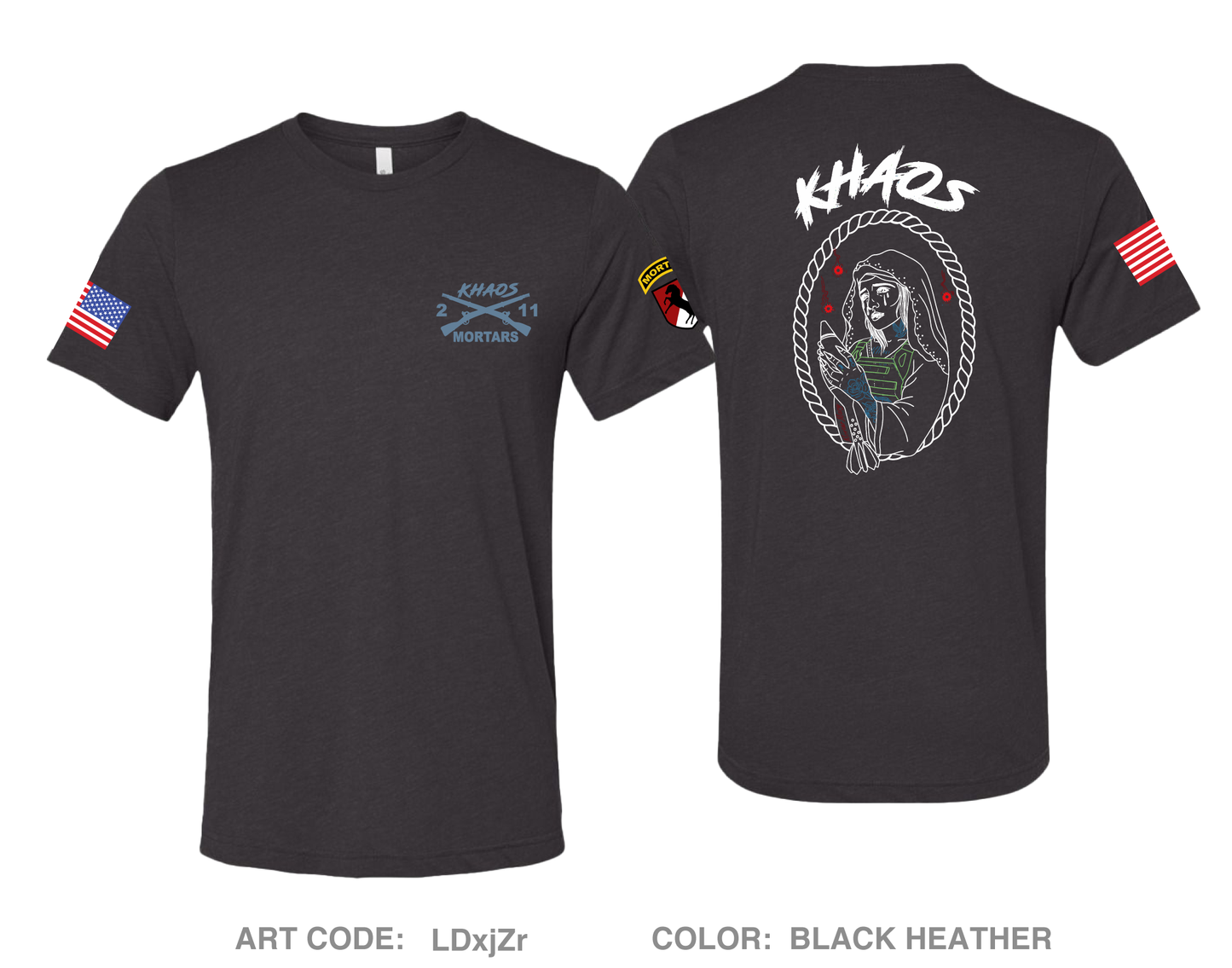 HHT 2|11 MORTARS Comfort Unisex Triblend SS Tee - LDxjZr