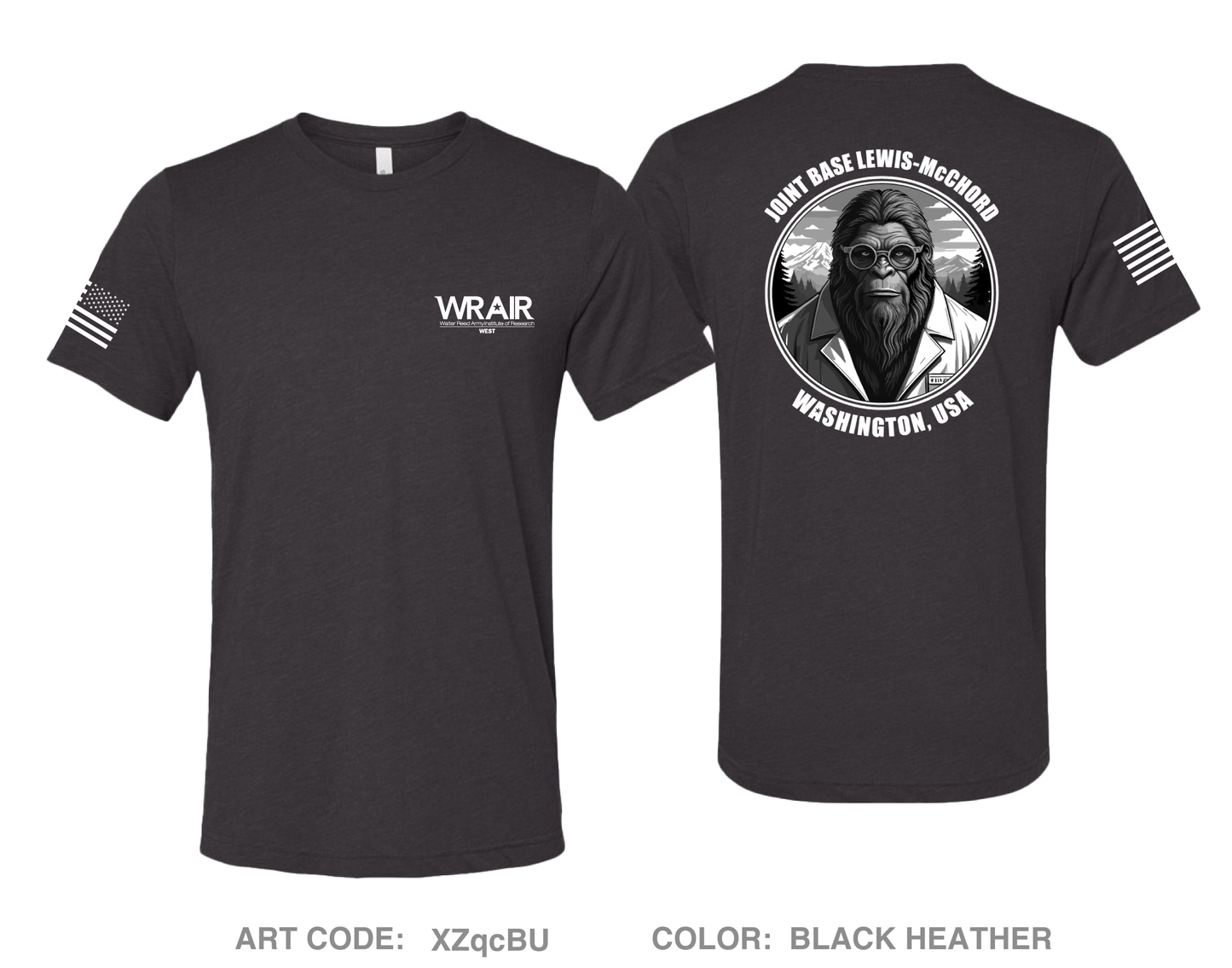 Walter Reed Army Institute of Research - West (WRAIR-W) Comfort Unisex Triblend SS Tee - XZqcBU