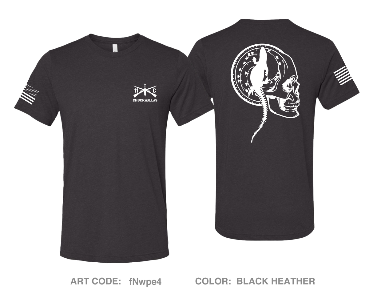 HHT MORTARS 1|11TH ACR Comfort Unisex Triblend SS Tee - fNwpe4