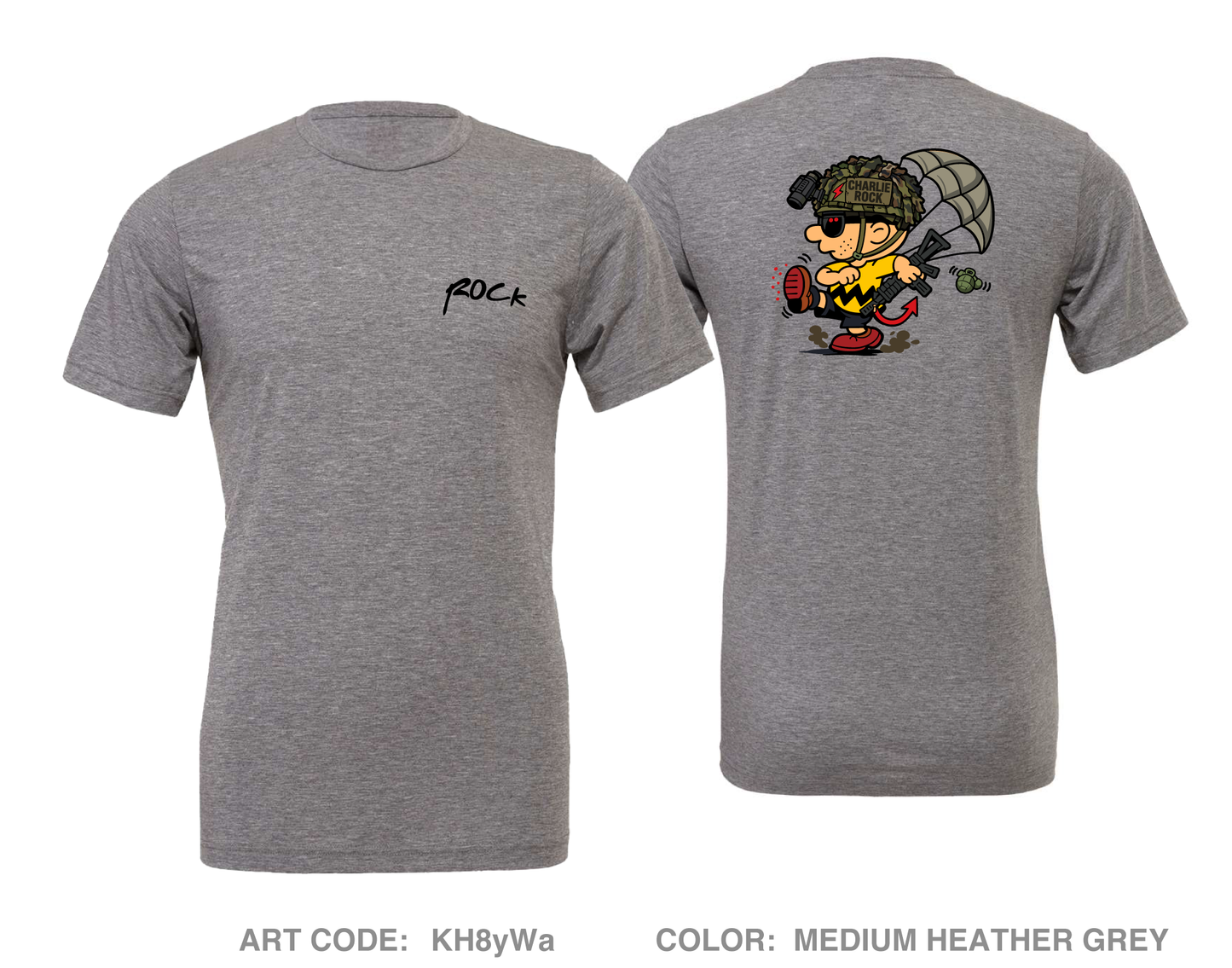 C Co 1-508 PIR, 3 BCT, 82nd ABD Fundraising Collection Comfort Unisex Triblend SS Tee - KH8yWa