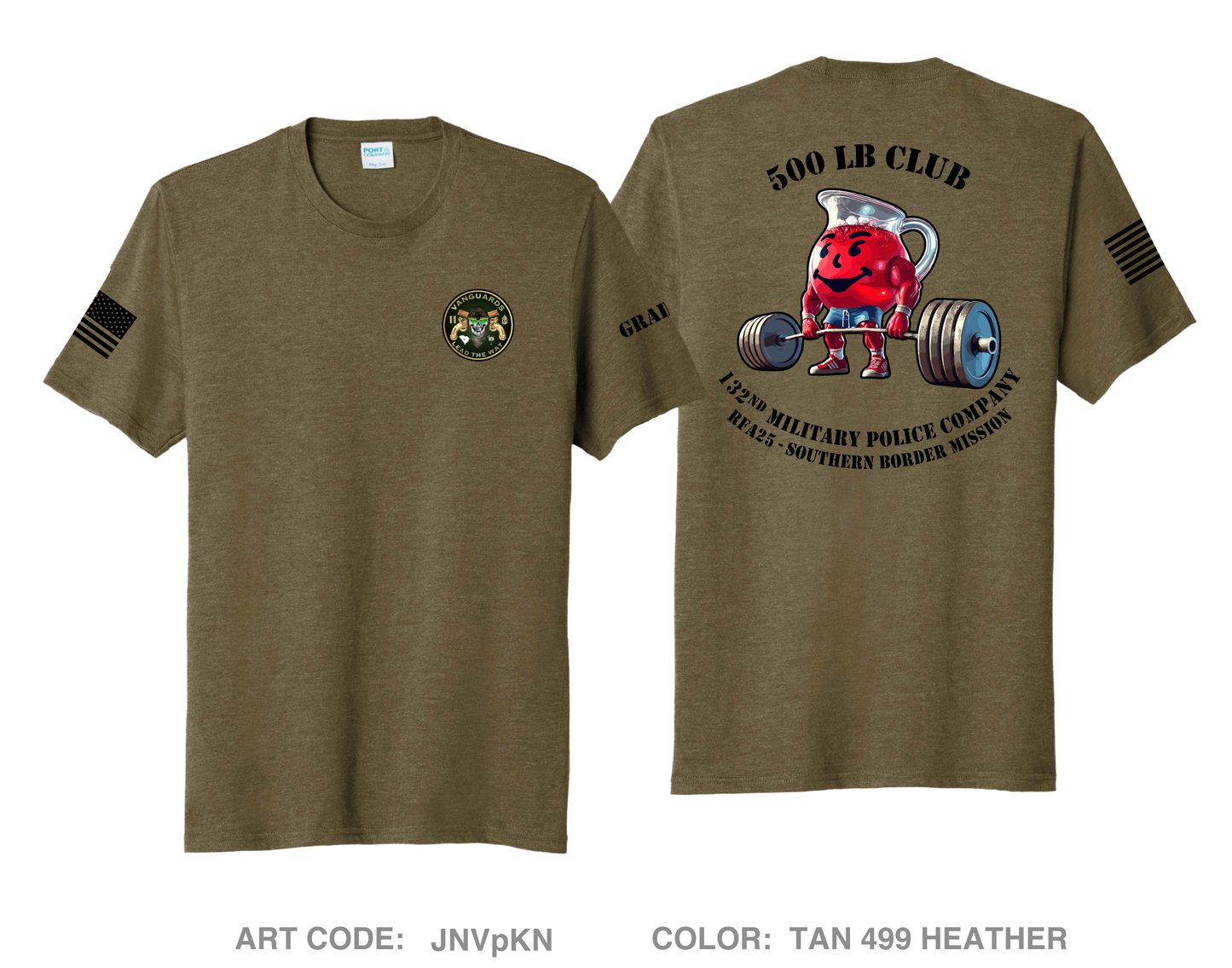 132nd Military Police Company Comfort Unisex Triblend SS Tee - JNVpKN