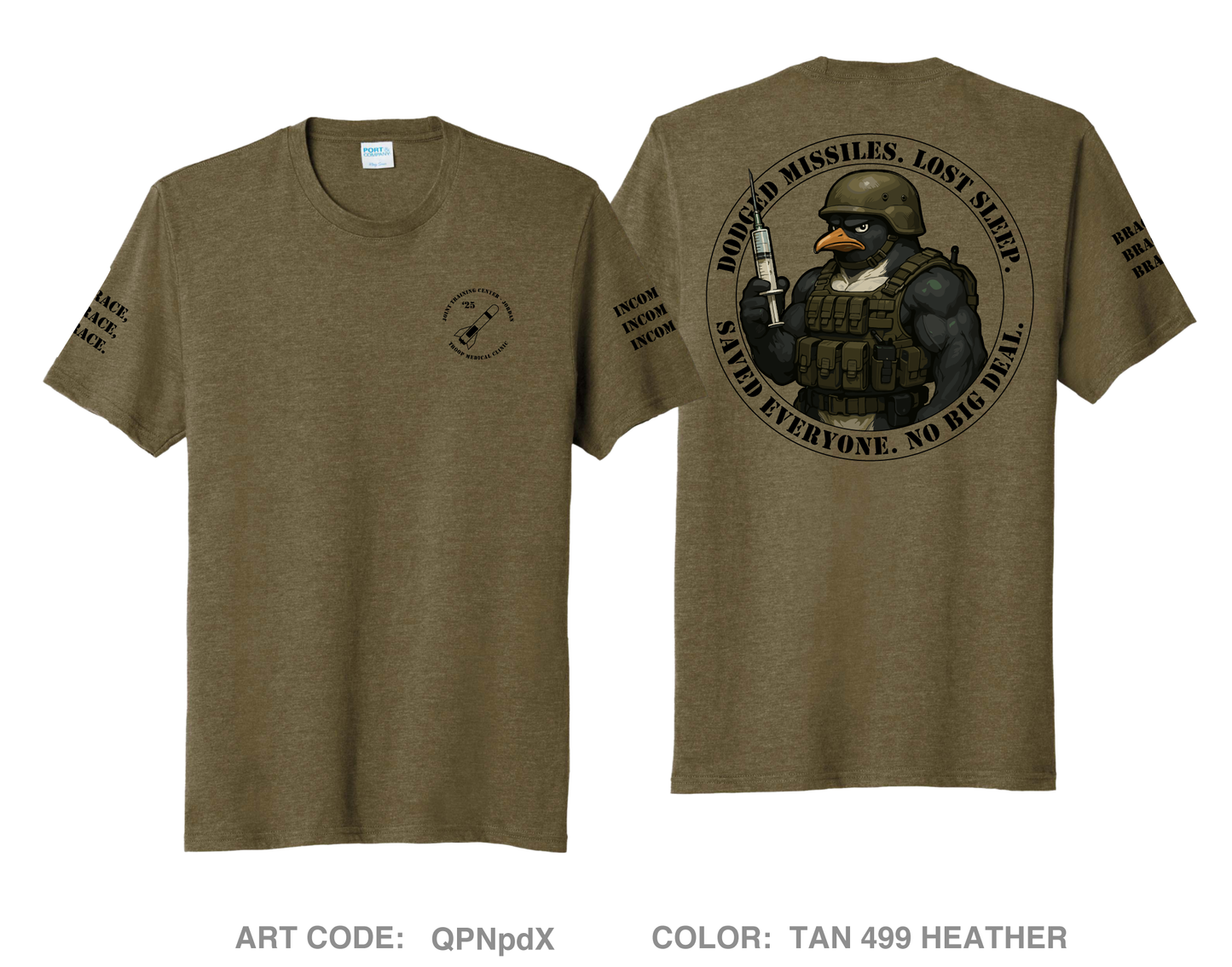 Army Troop Medical Clinic Comfort Unisex Triblend SS Tee - QPNpdX