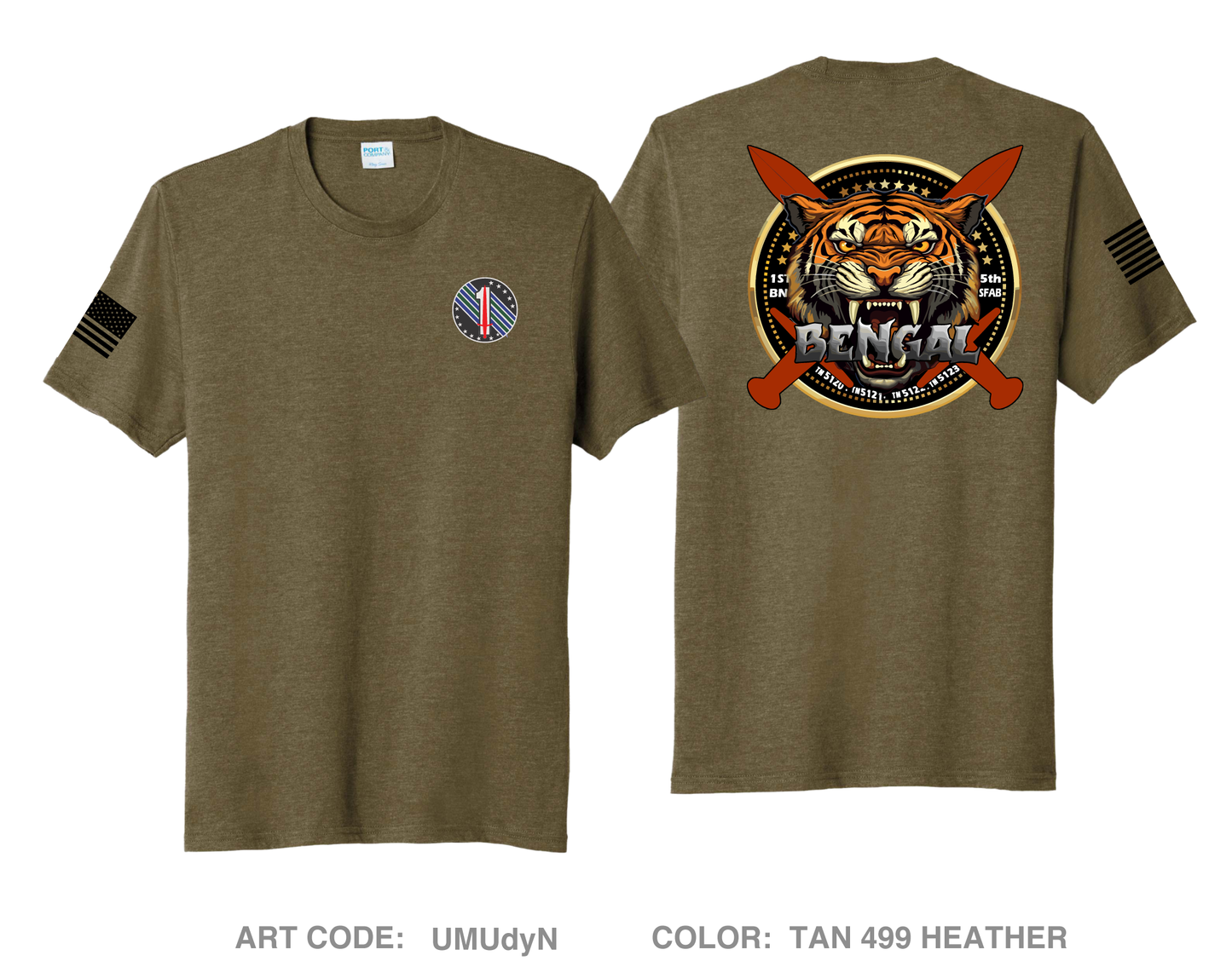 Bravo Company, 1st BN, 5th SFAB Store 1
Comfort Unisex Triblend SS Tee - UMUdyN