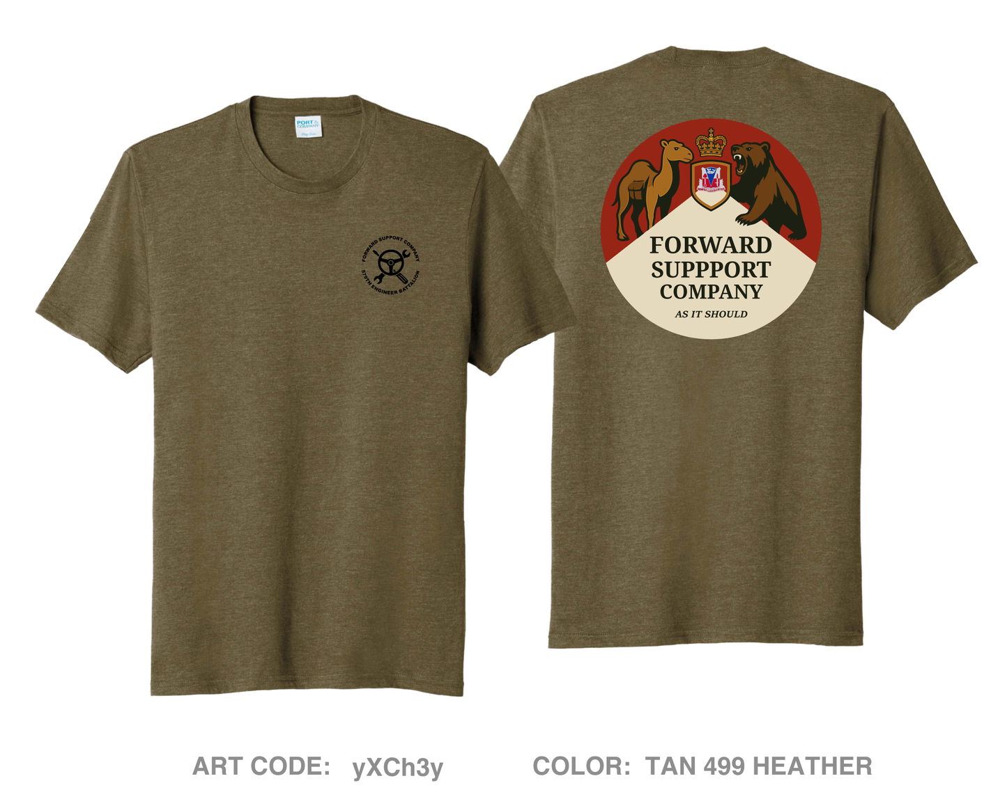 FSC 579 EN BN Fundraising Collection Comfort Unisex Triblend SS Tee - yXCh3y