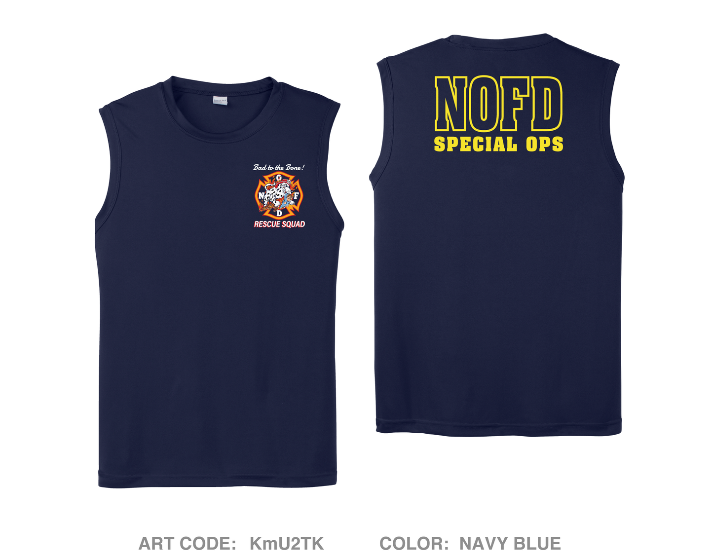 NOFD Rescue 7 Comfort Men's Tank Top - KmU2TK