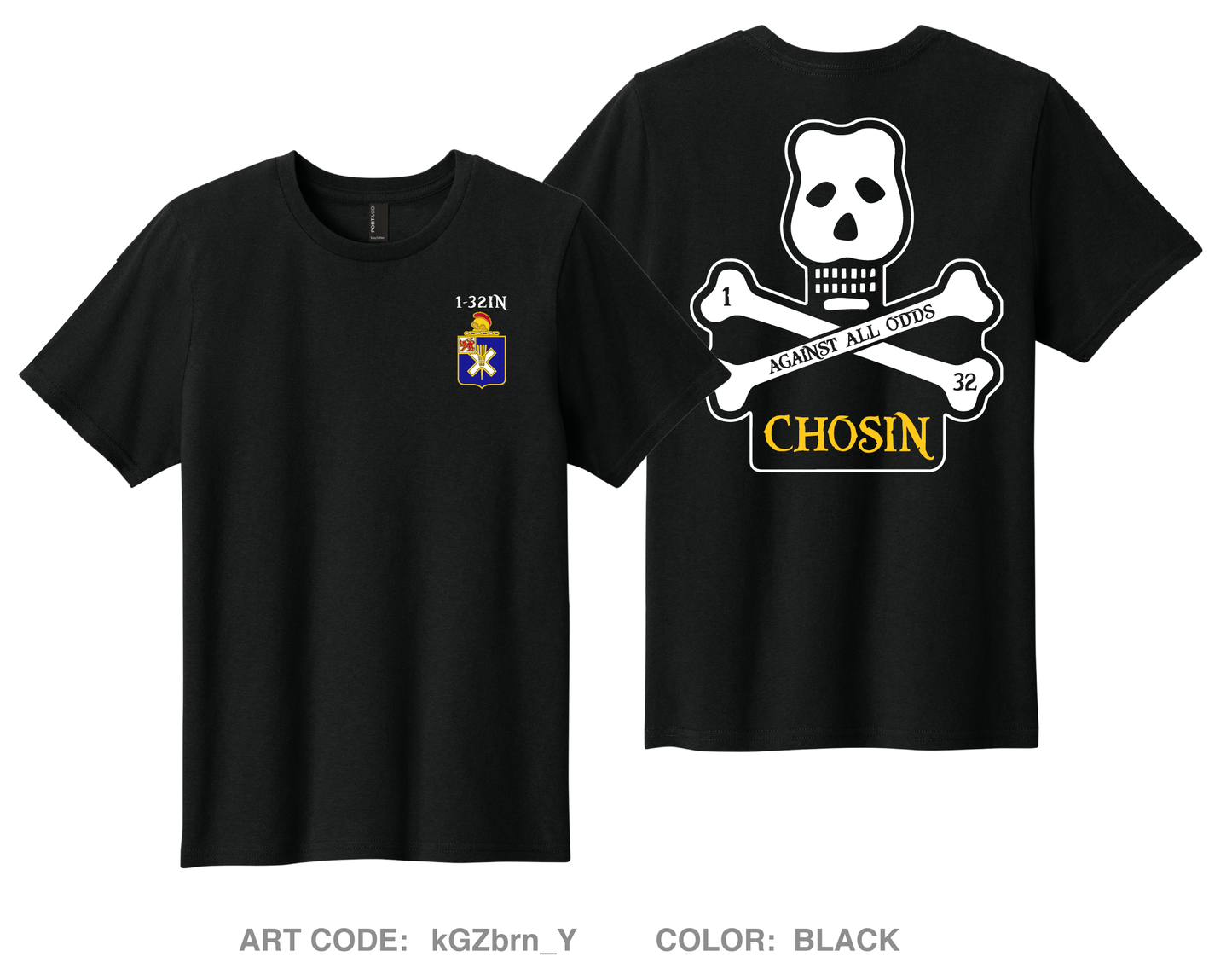 1-32IN BN Comfort Youth cotton short sleeve tee - kGZbrn