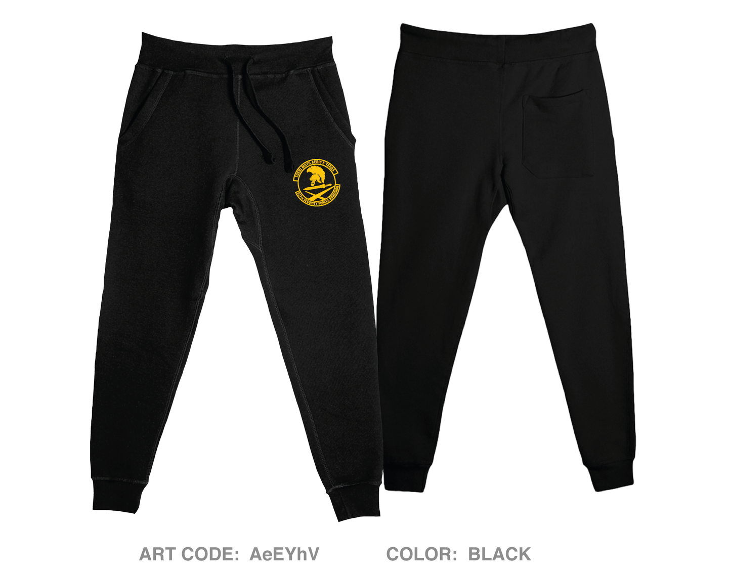 627th Security Force Squadron Comfort Unisex Joggers - AeEYhV