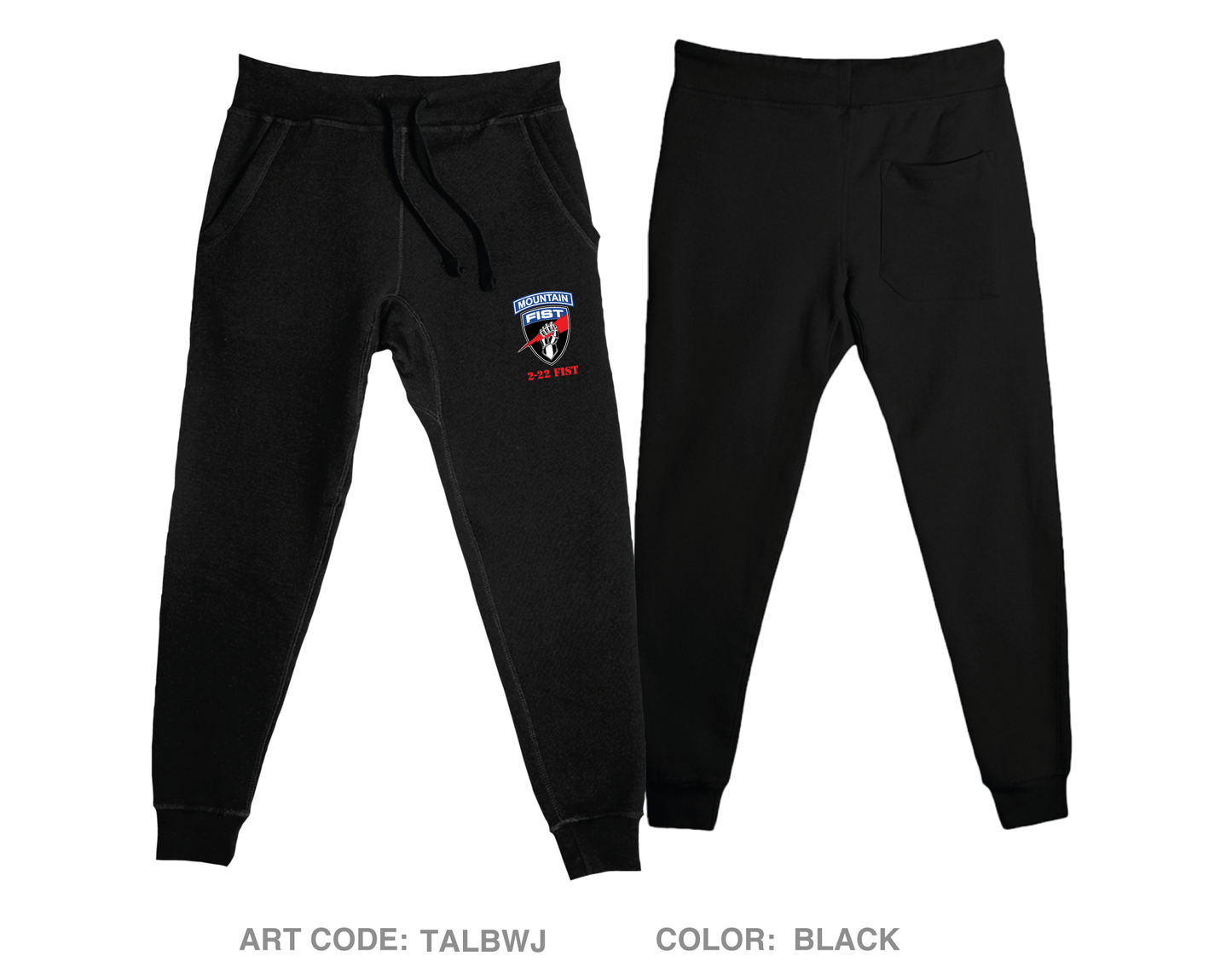 2-22 IN FIST Comfort Unisex Joggers - TALBWJ