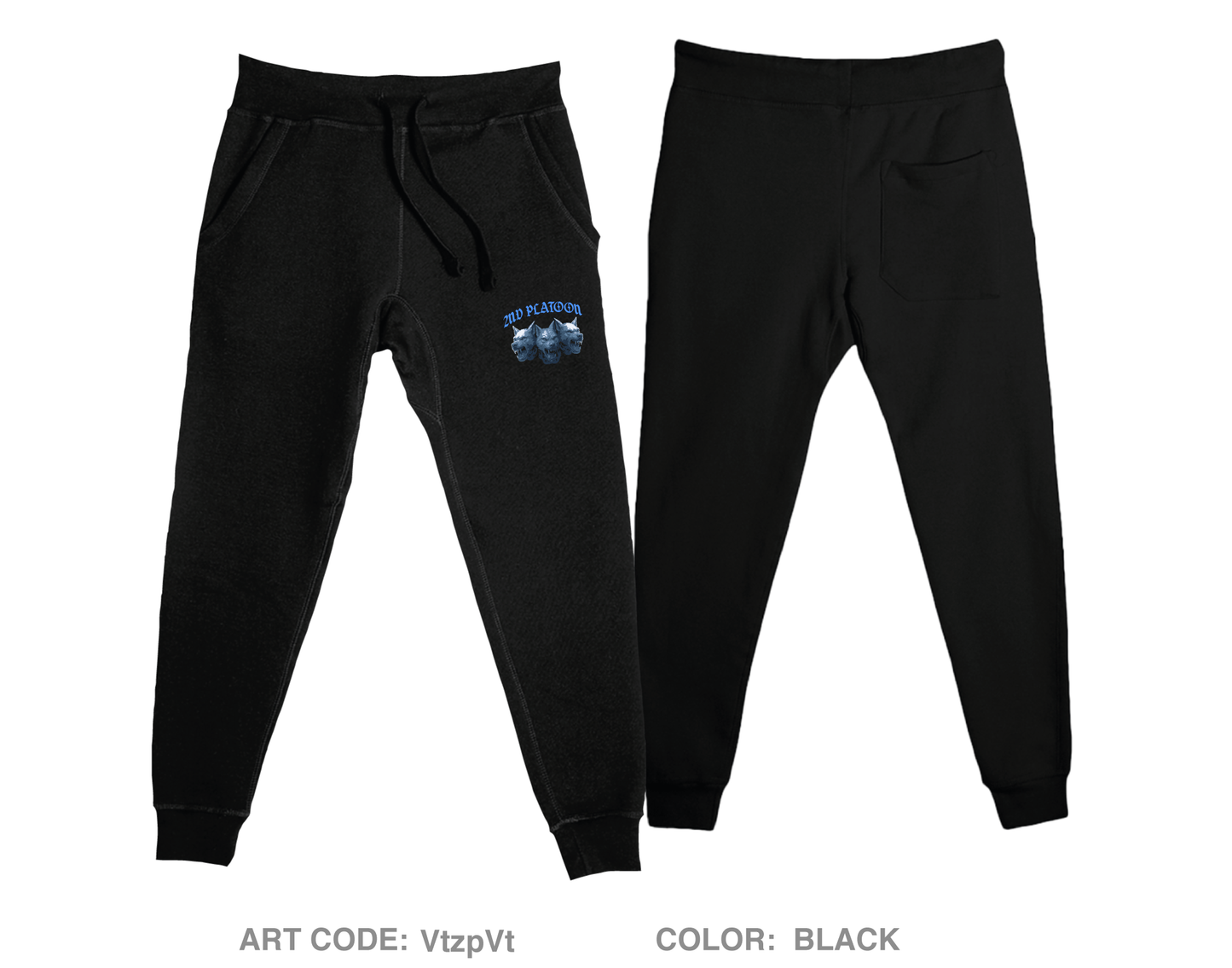 2ND PLT/54th QM CO Comfort Unisex Joggers - VtzpVt