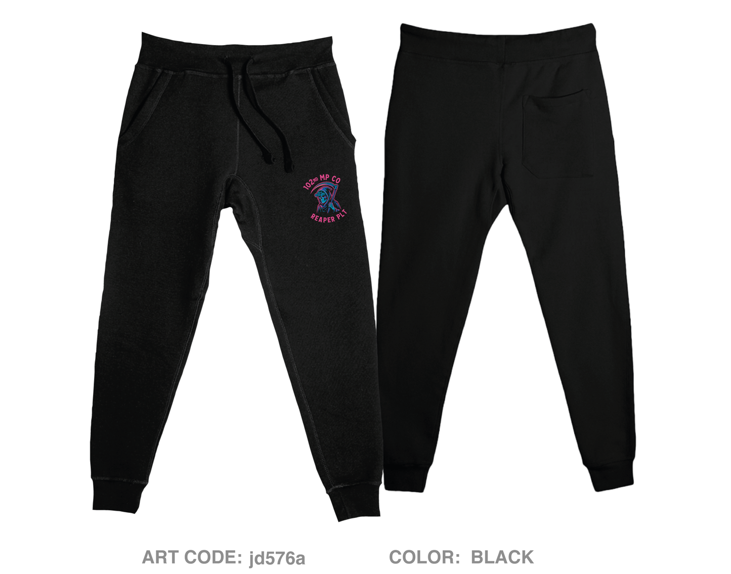 102nd MP Co Comfort Unisex Joggers - jd576a