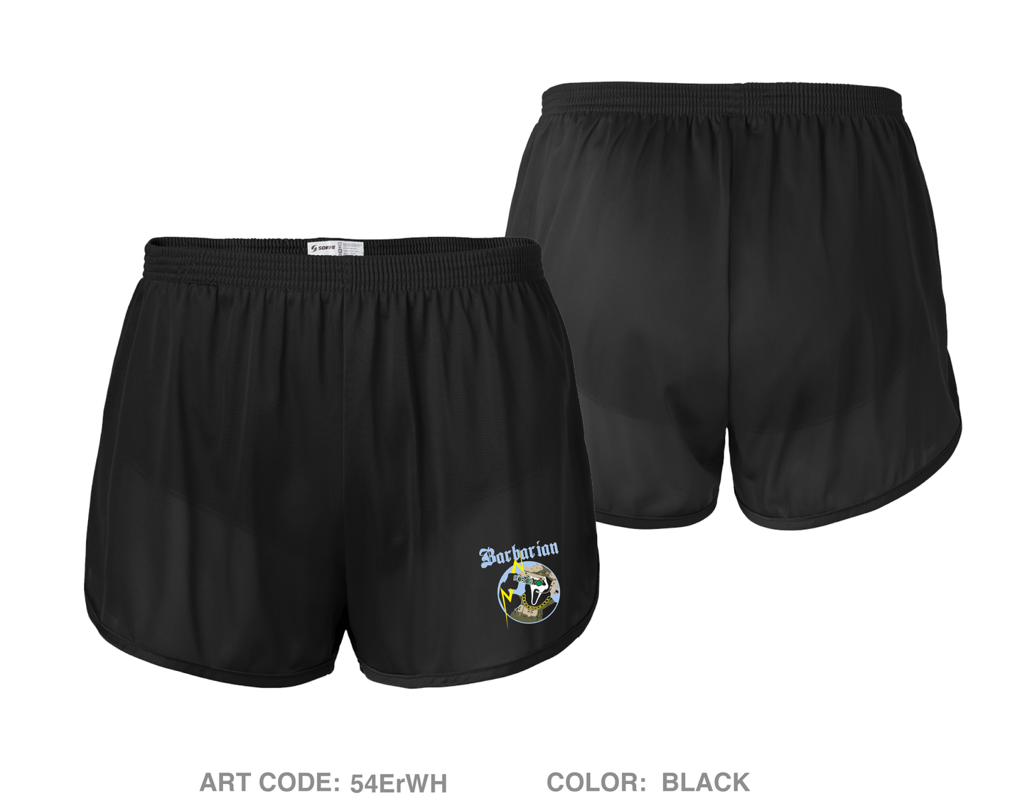 Barbarian/ 2-77 FA Hi-Tech Emblem Silkies - 54ErWH