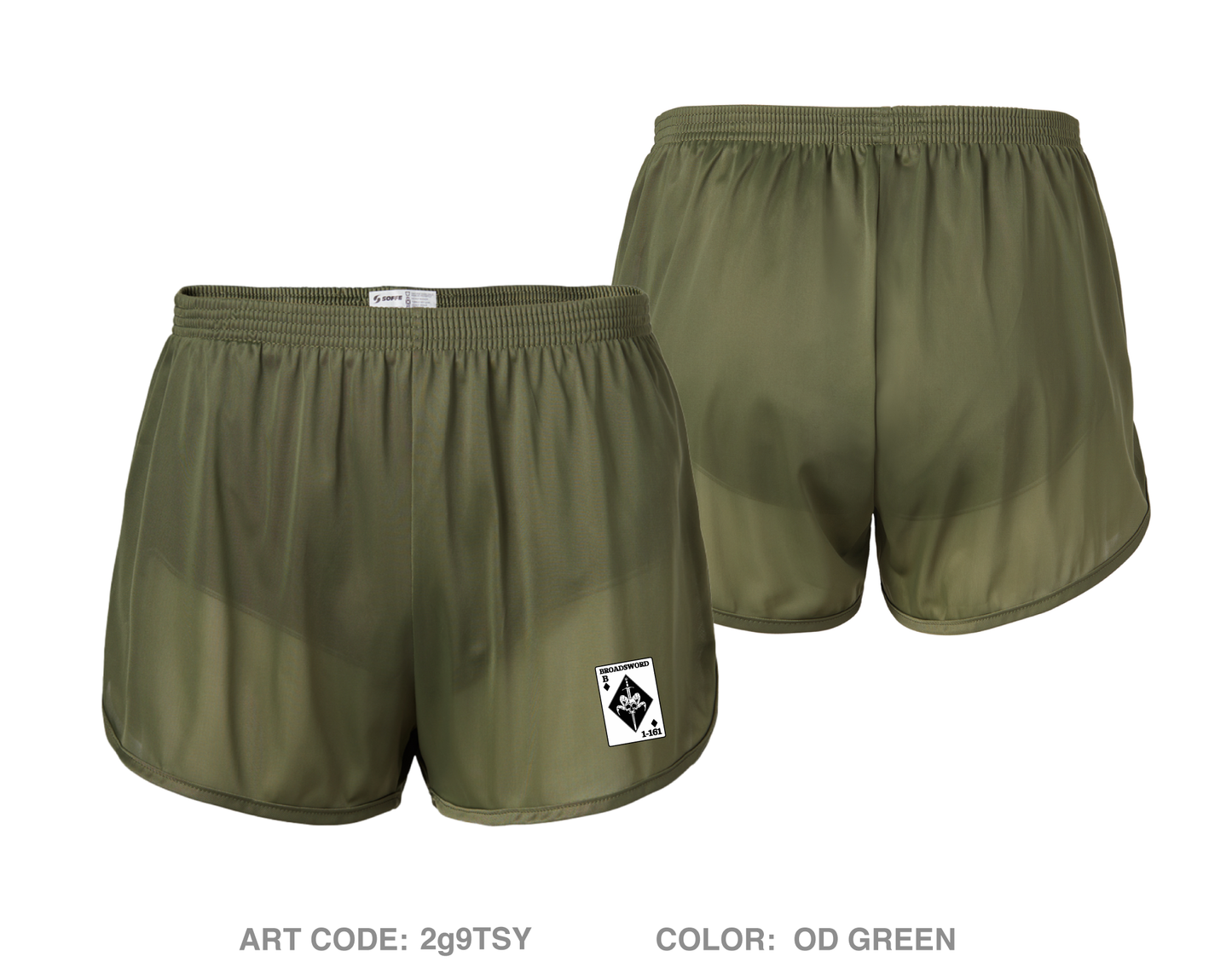 BOLD COMPANY, 1ST BN 161ST INFANTRY REGIMENT Hi-Tech Emblem Silkies - 2g9TSY