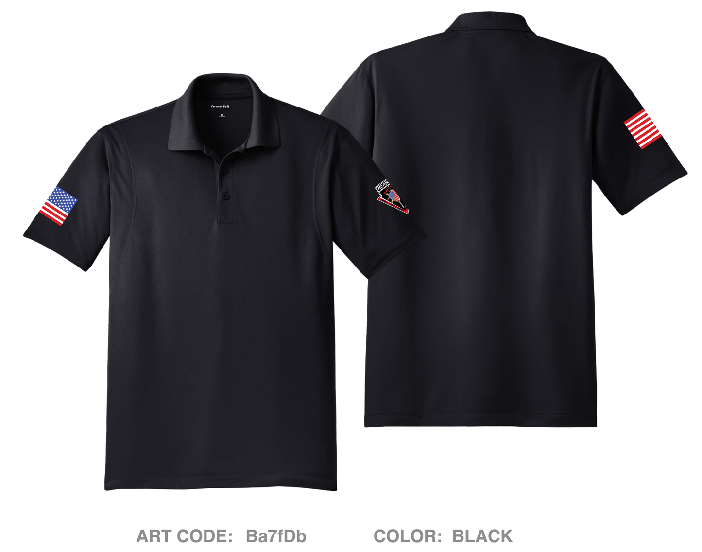 FCC Florence Disturbance Control Team Hi-Tech Performance Men's SS Polo - Ba7fDb
