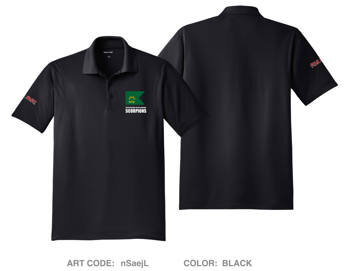 978TH MP CO Fundraising Collection Hi-Tech Performance Men's SS Polo - nSaejL