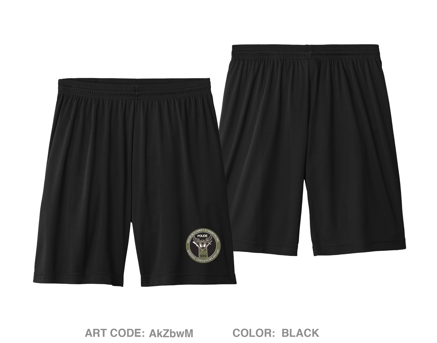 Hudson County Special Operations Group Hi-Tech Performance Shorts -wK9VzR