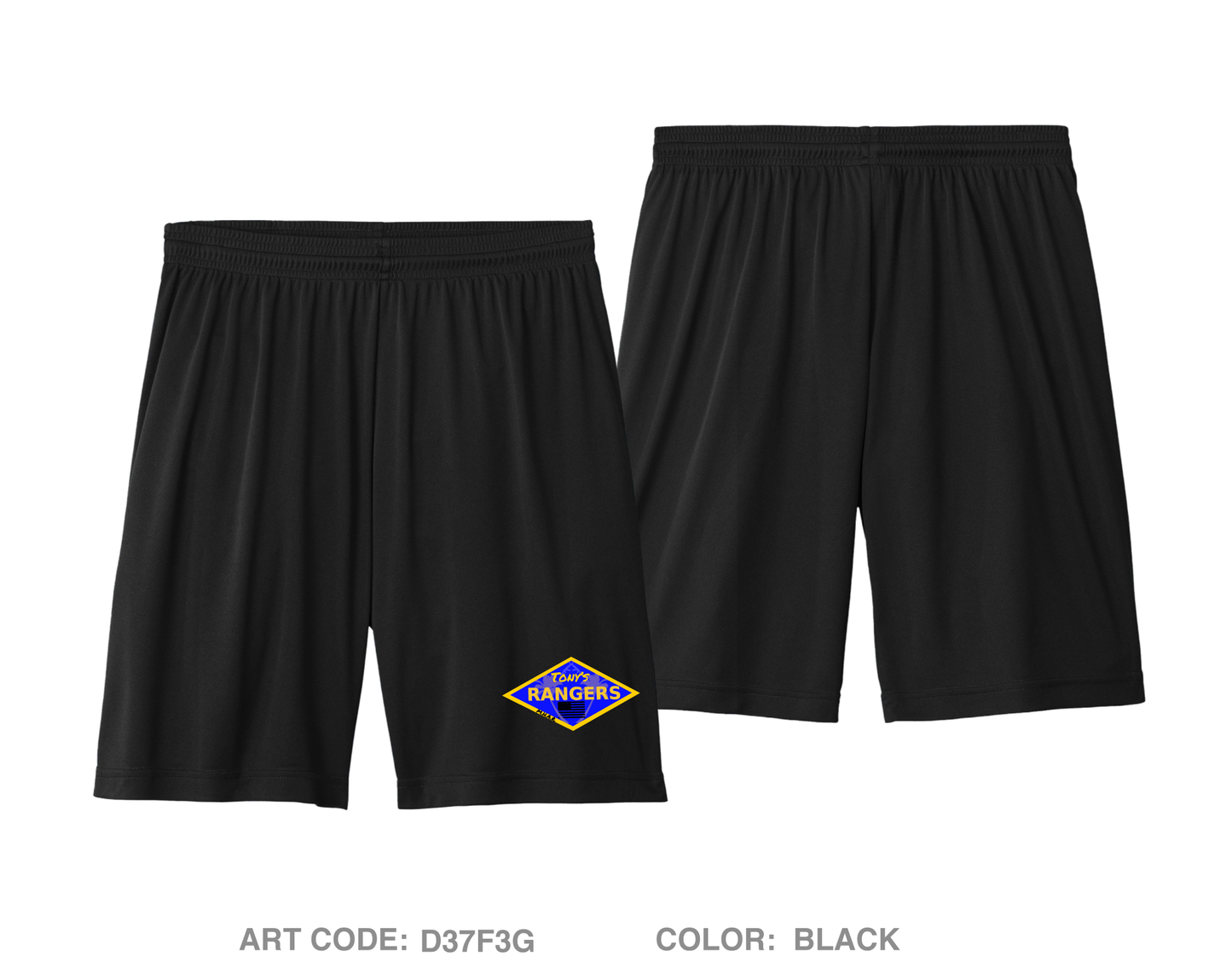 Tony’s Rangers Hi-Tech Performance Shorts - D37F3G
