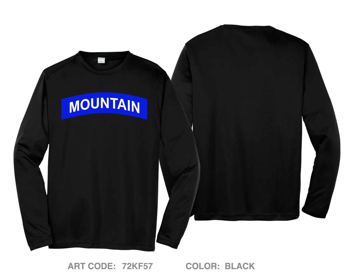Mountain Training Group Hi-Tech Performance Unisex LS Tee - 72KF57