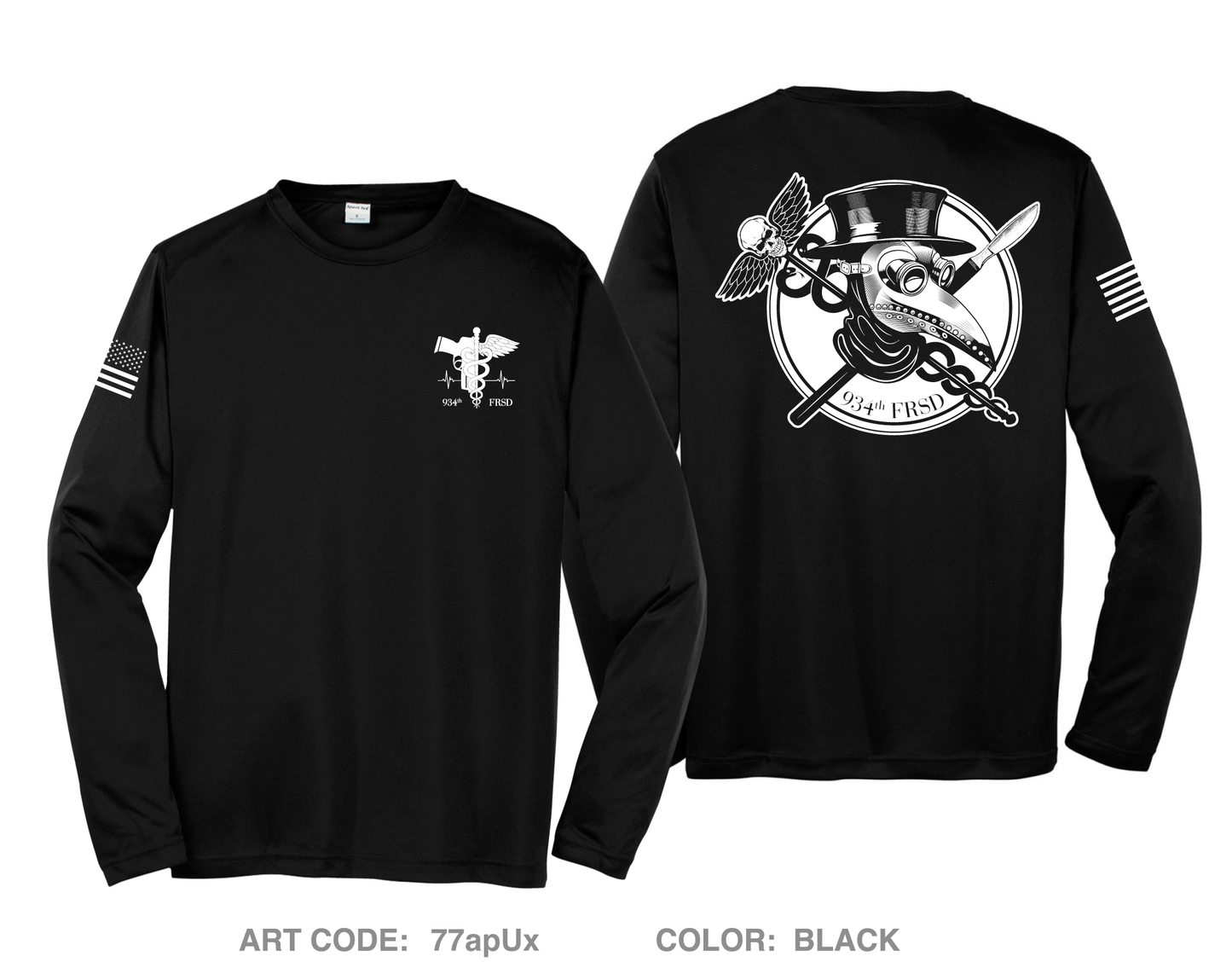 934 FRSD Hi-Tech Performance Unisex LS Tee - 77apUx