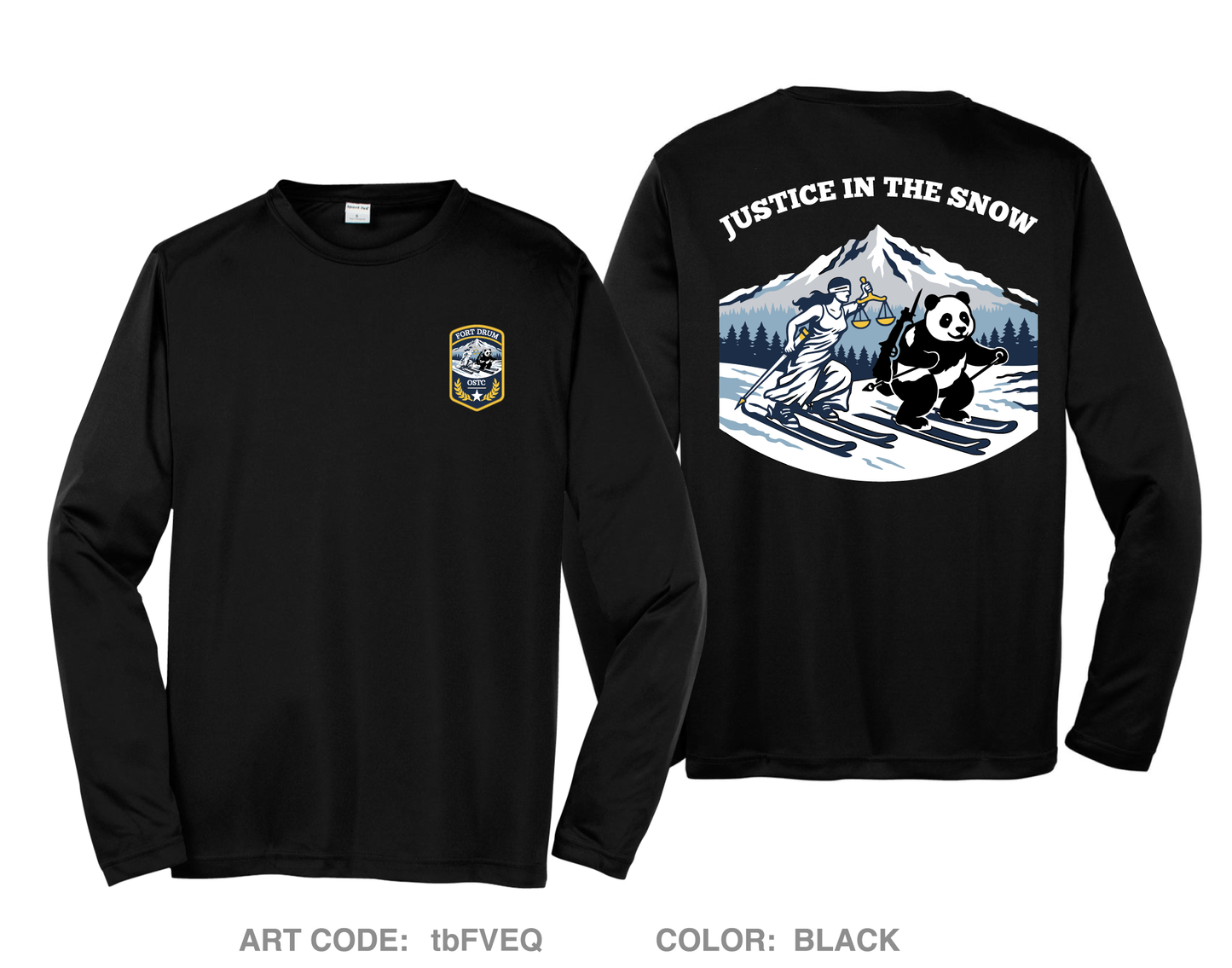 Office of the Special Trial Counsel at Fort Drum Hi-Tech Performance Unisex LS Tee - tbFVEQ