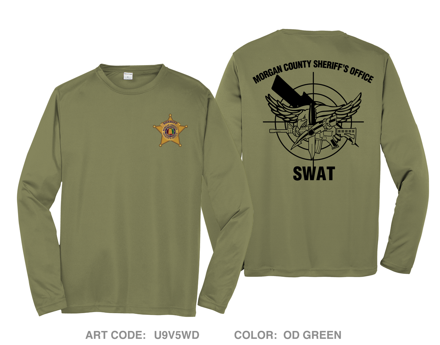SWAT Hi-Tech Performance Unisex LS Tee - U9V5WD