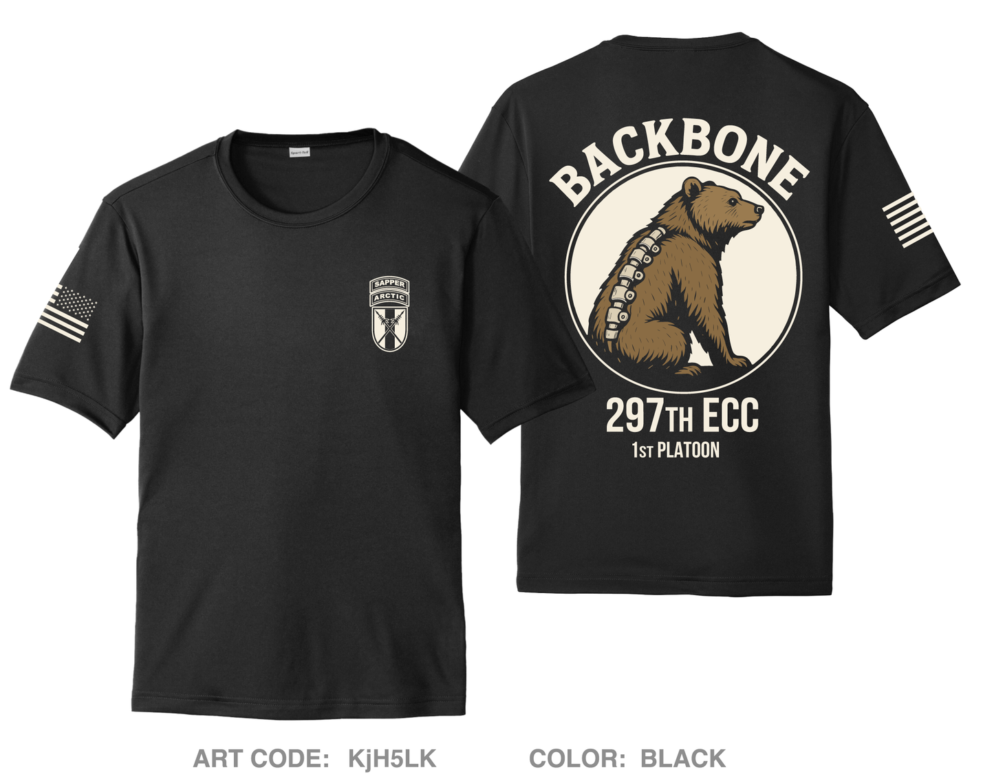 297 1st PLT Hi-Tech Performance Unisex SS Tee - KjH5LK