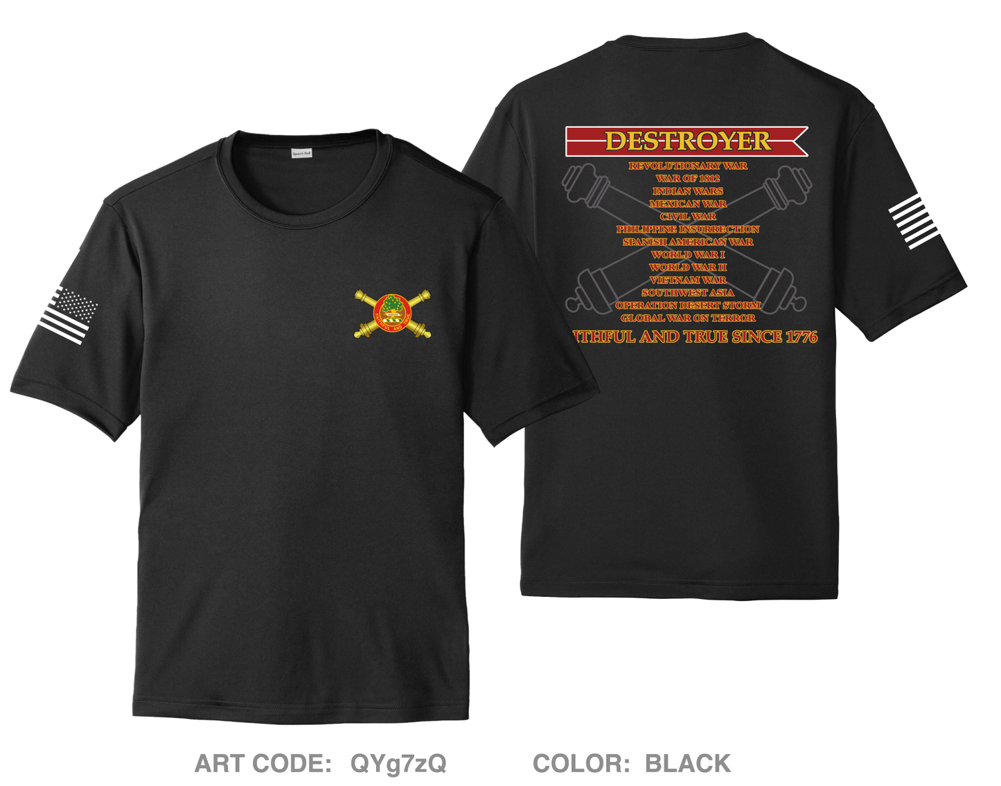 1-5 Field Artillery Battalion Hi-Tech Performance Unisex SS Tee - QYg7zQ