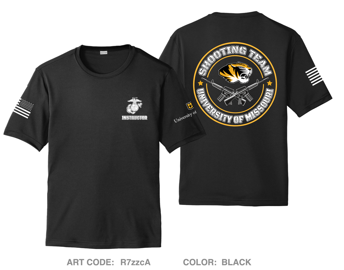 University of Missouri NROTC Hi-Tech Performance Unisex SS Tee - R7zzcA