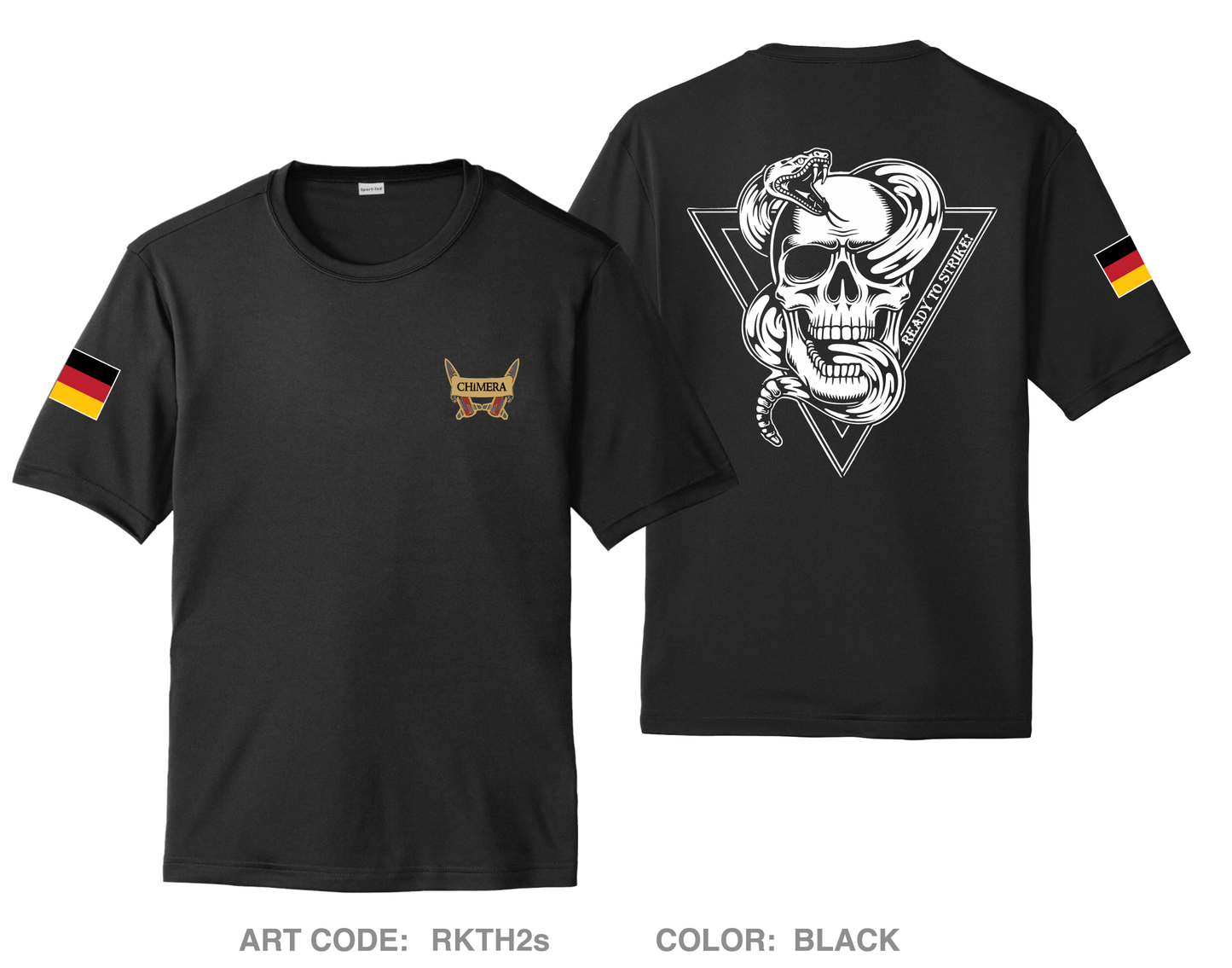 1st Fires, C BTRY, 1-77FAR, 41ST FAB Hi-Tech Performance Unisex SS Tee - RKTH2s