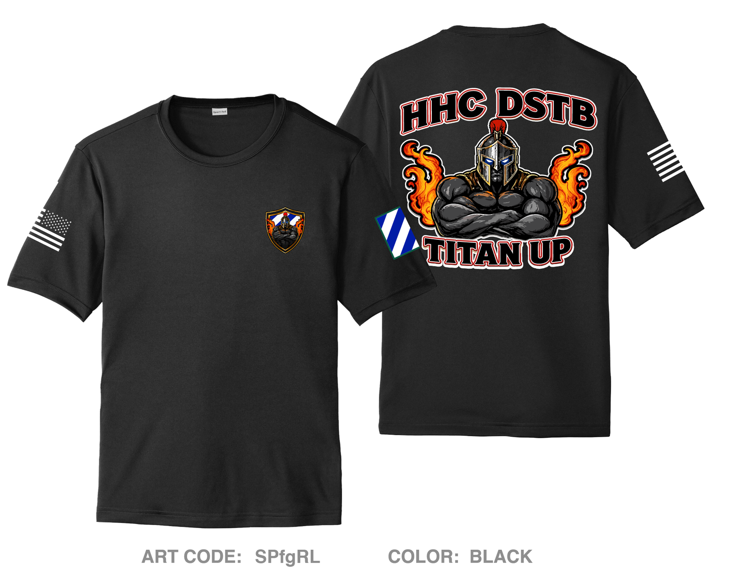 HHC, DSTB, 3DSB Hi-Tech Performance Unisex SS Tee - SPfgRL