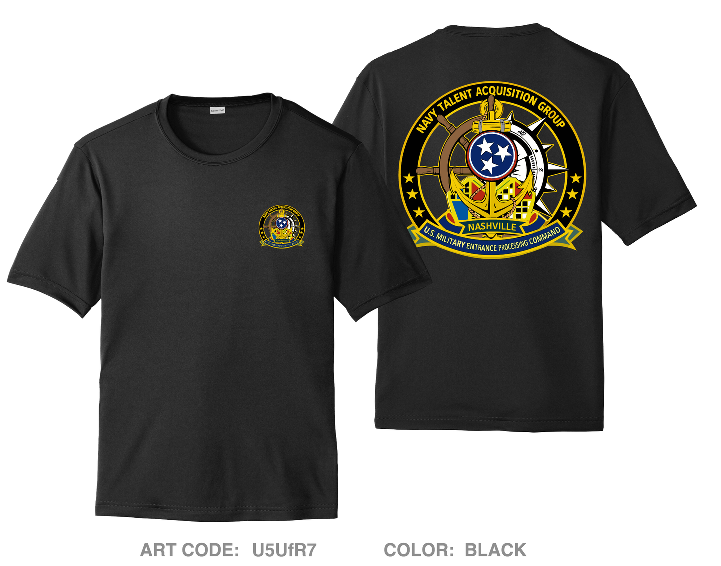 NTAG Nashville - MEPS Hi-Tech Performance Unisex SS Tee - U5UfR7