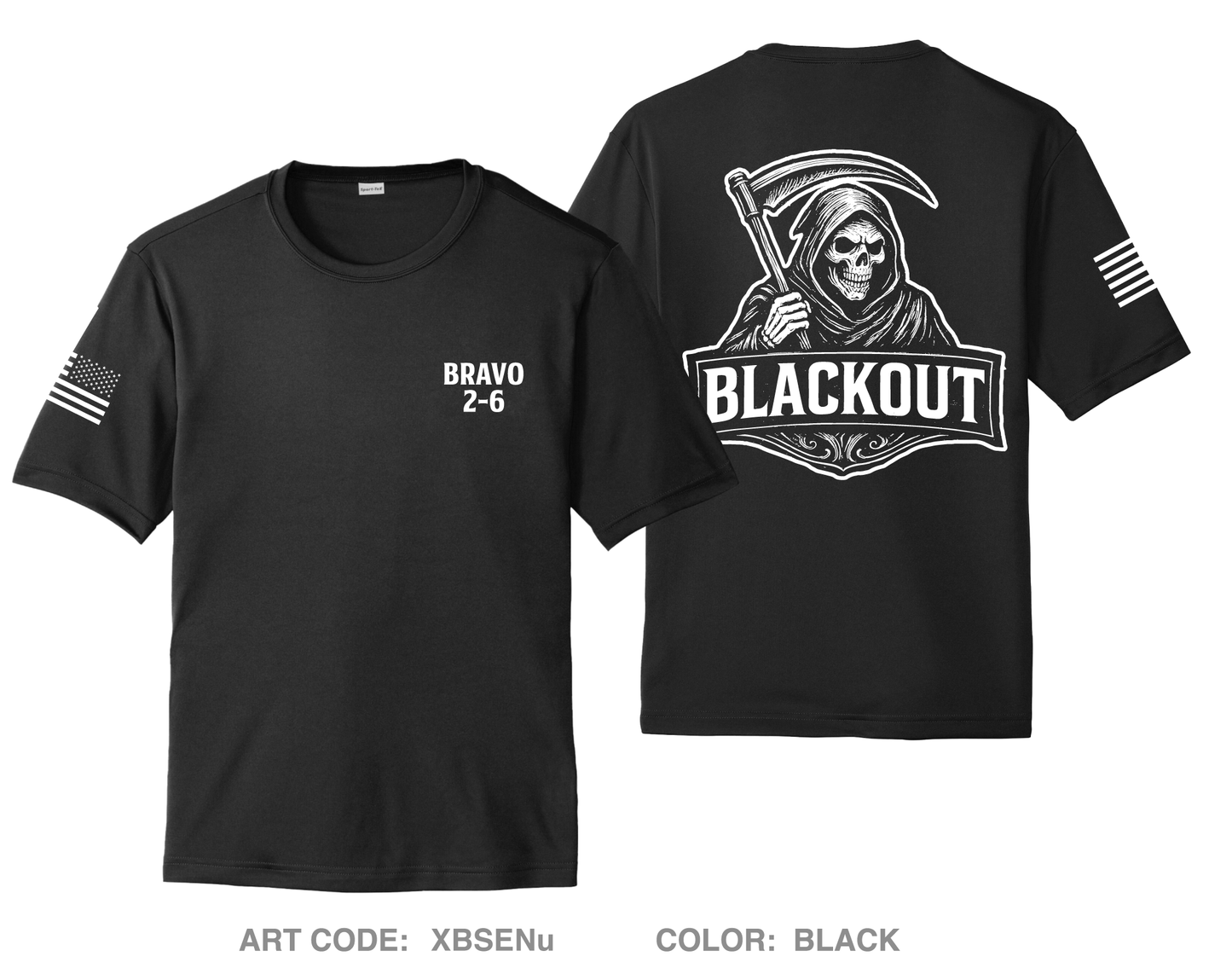Bravo 2-6 ADA Hi-Tech Performance Unisex SS Tee - XBSENu