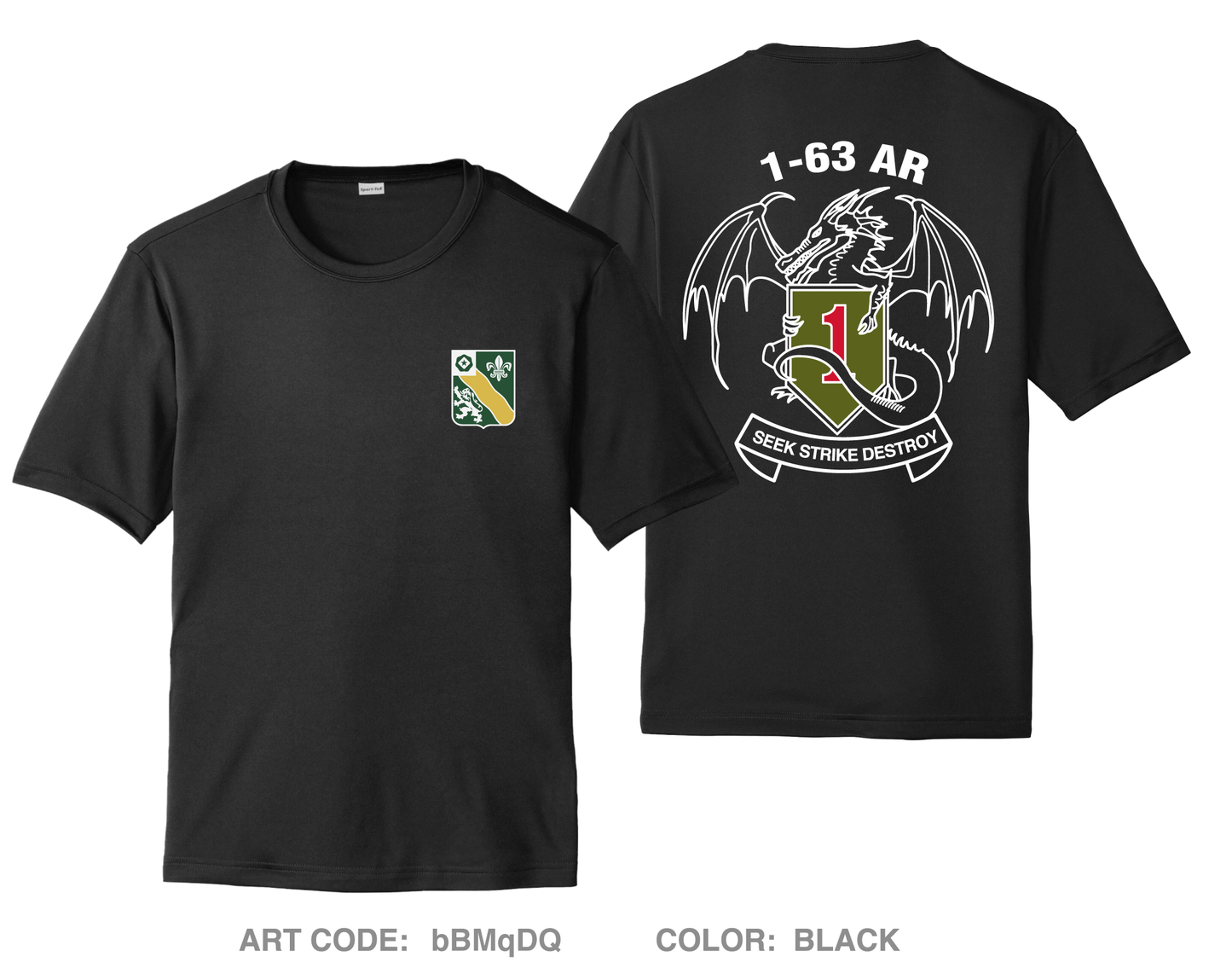 1-63 AR BN Hi-Tech Performance Unisex SS Tee - bBMqDQ