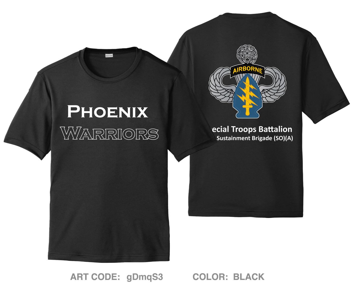 Special Troops Battalion, 528th Sustainment Brigade Hi-Tech Performance Unisex SS Tee - gDmqS3
