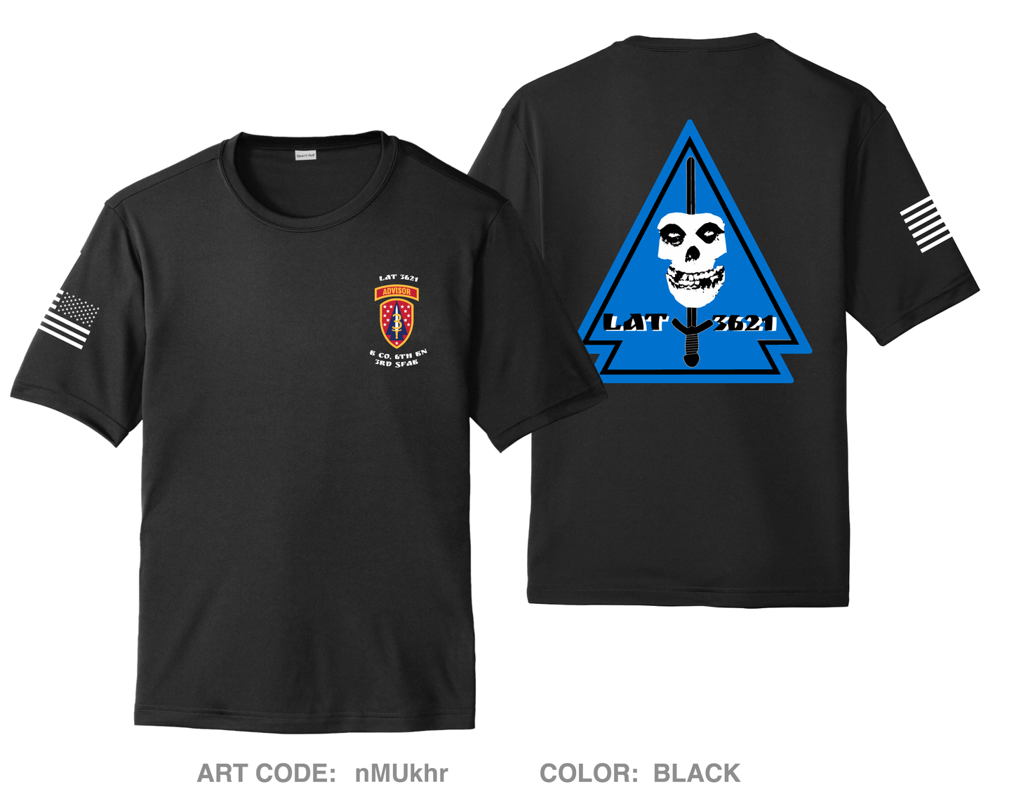 LAT 3621, 6th BN, 3rd SFAB Hi-Tech Performance Unisex SS Tee - nMUkhr