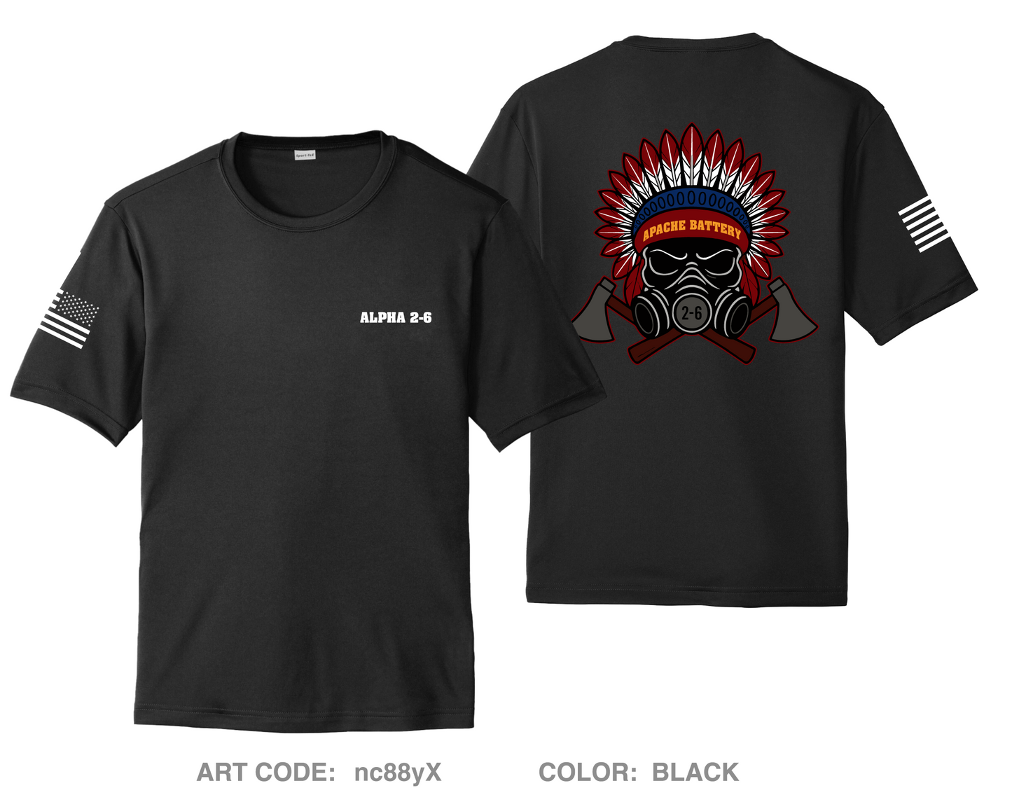 Alpha 2-6 ADA Hi-Tech Performance Unisex SS Tee - nc88yX