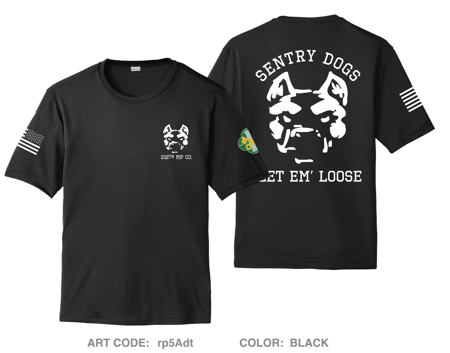 212th MP Hi-Tech Performance Unisex SS Tee - rp5Adt